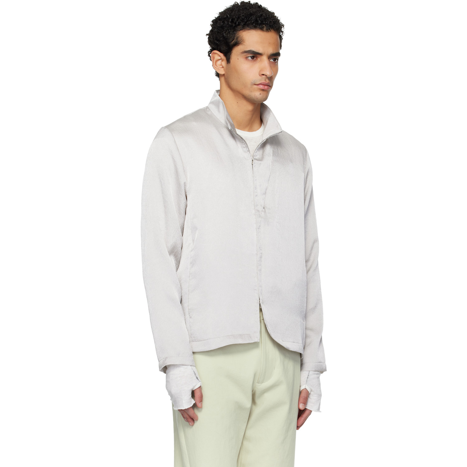  Post Archive Faction (paf) Gray Archive Track Jacket 