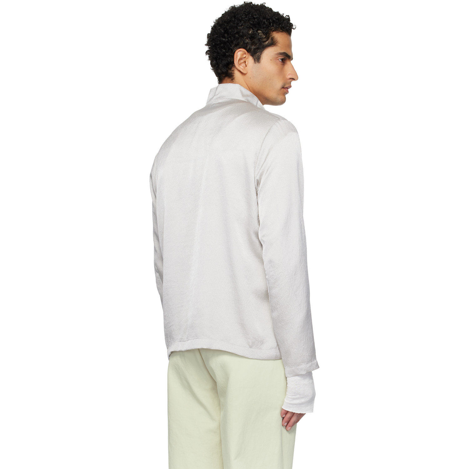  Post Archive Faction (paf) Gray Archive Track Jacket 
