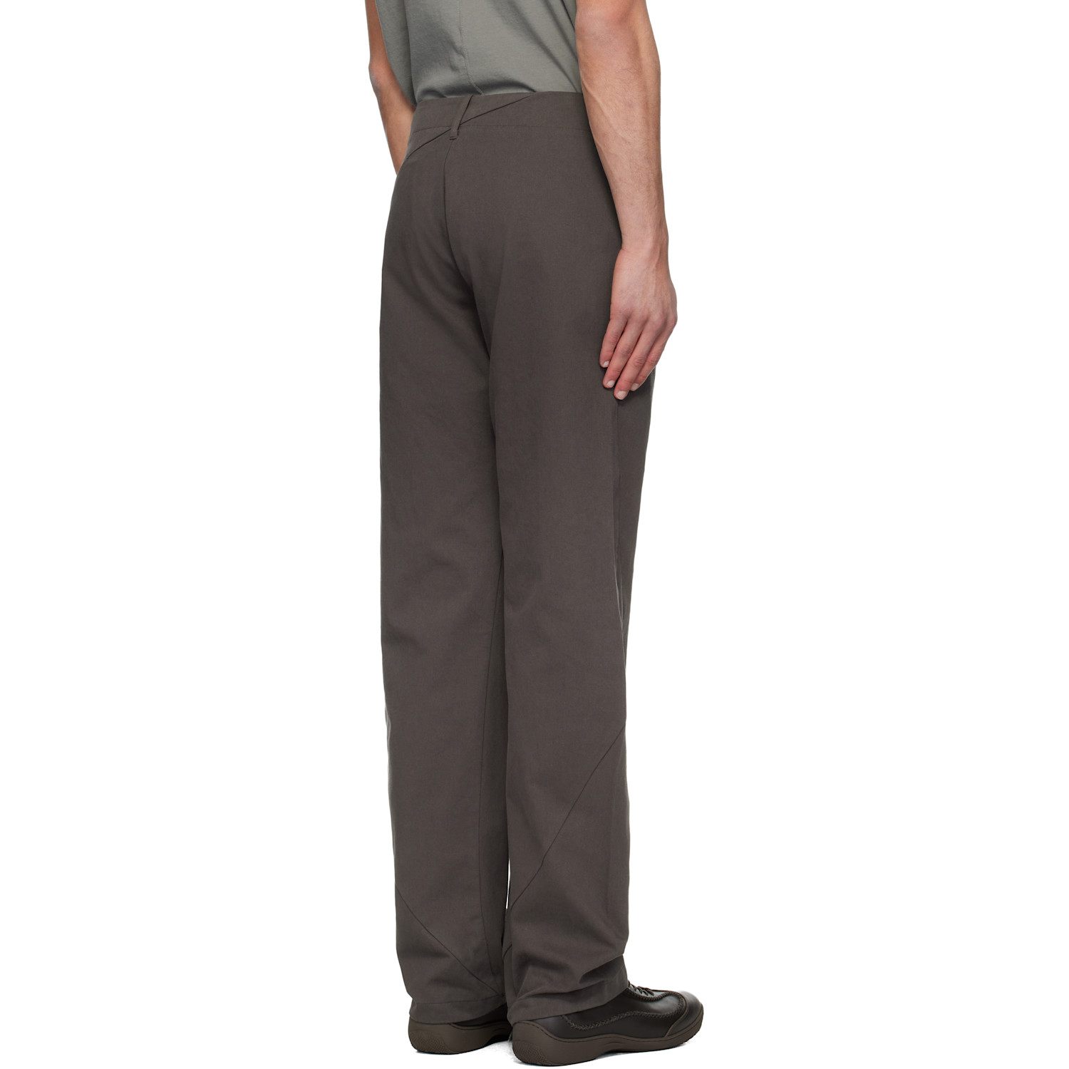  Post Archive Faction (paf) Brown Archive Stream Trousers 