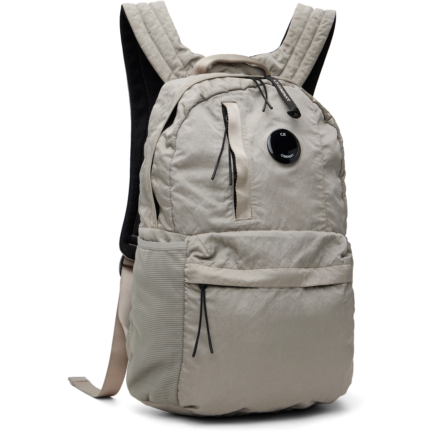  C.p. Company Gray Nylon B Backpack 