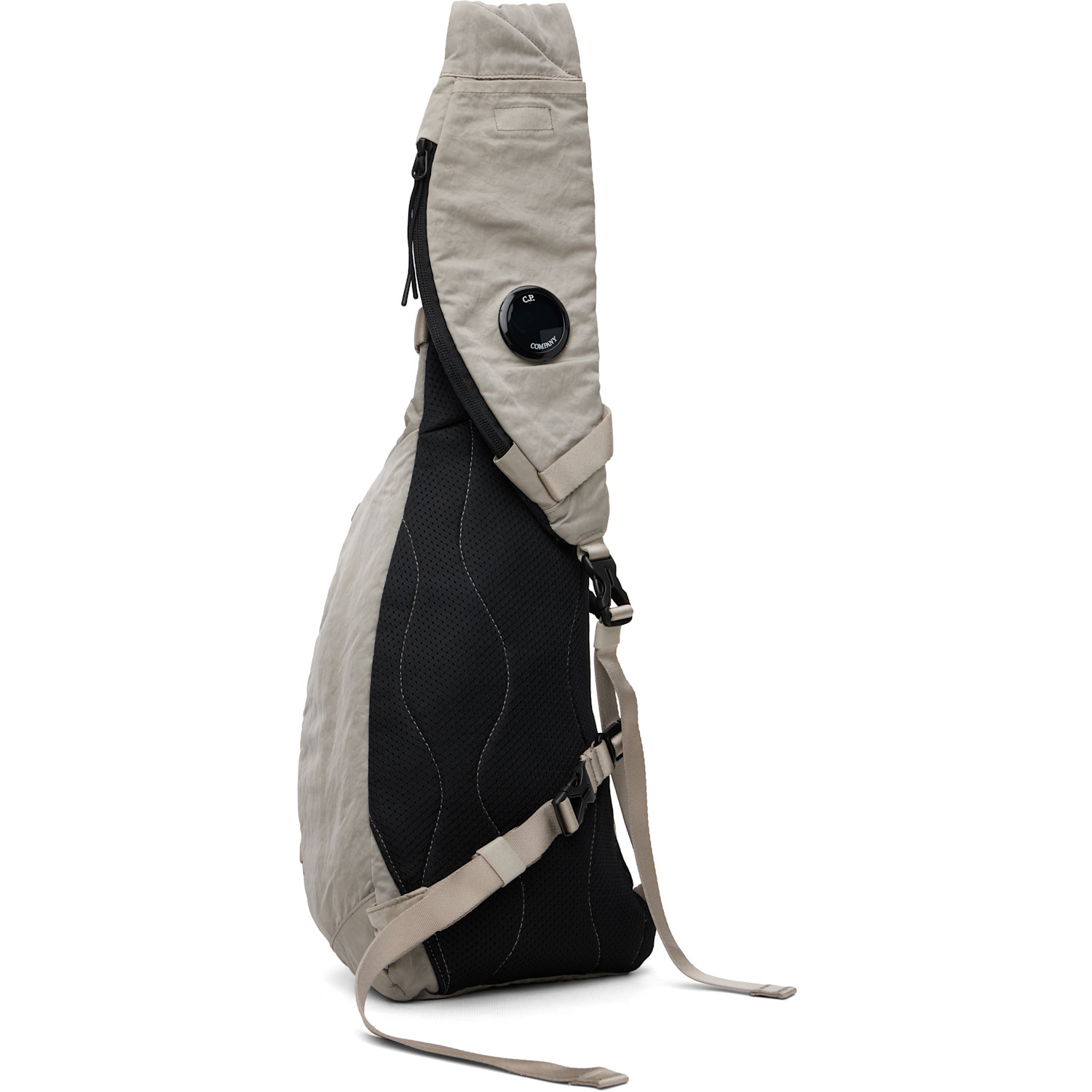  C.p. Company Gray Nylon B Crossbody Backpack 