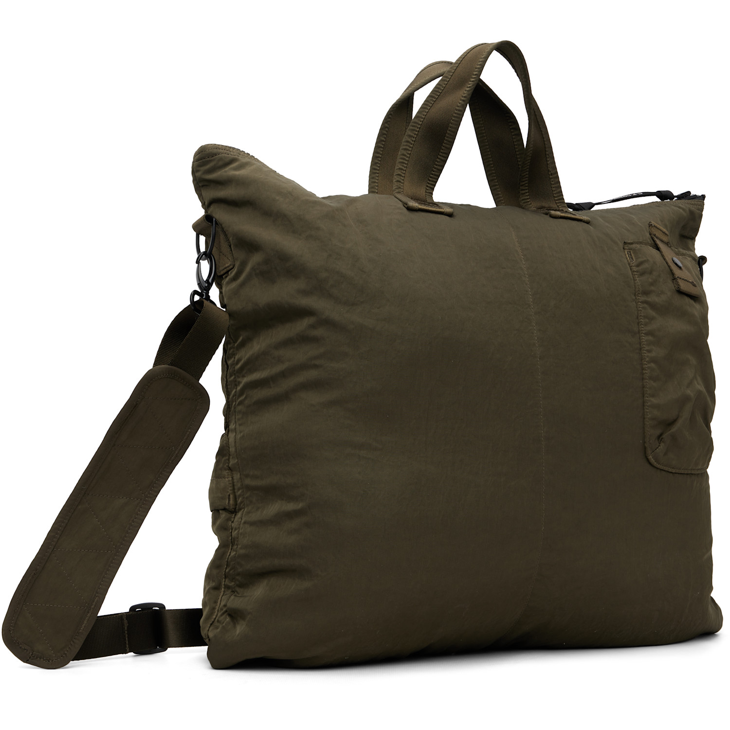  C.p. Company Khaki Nylon B Tote 