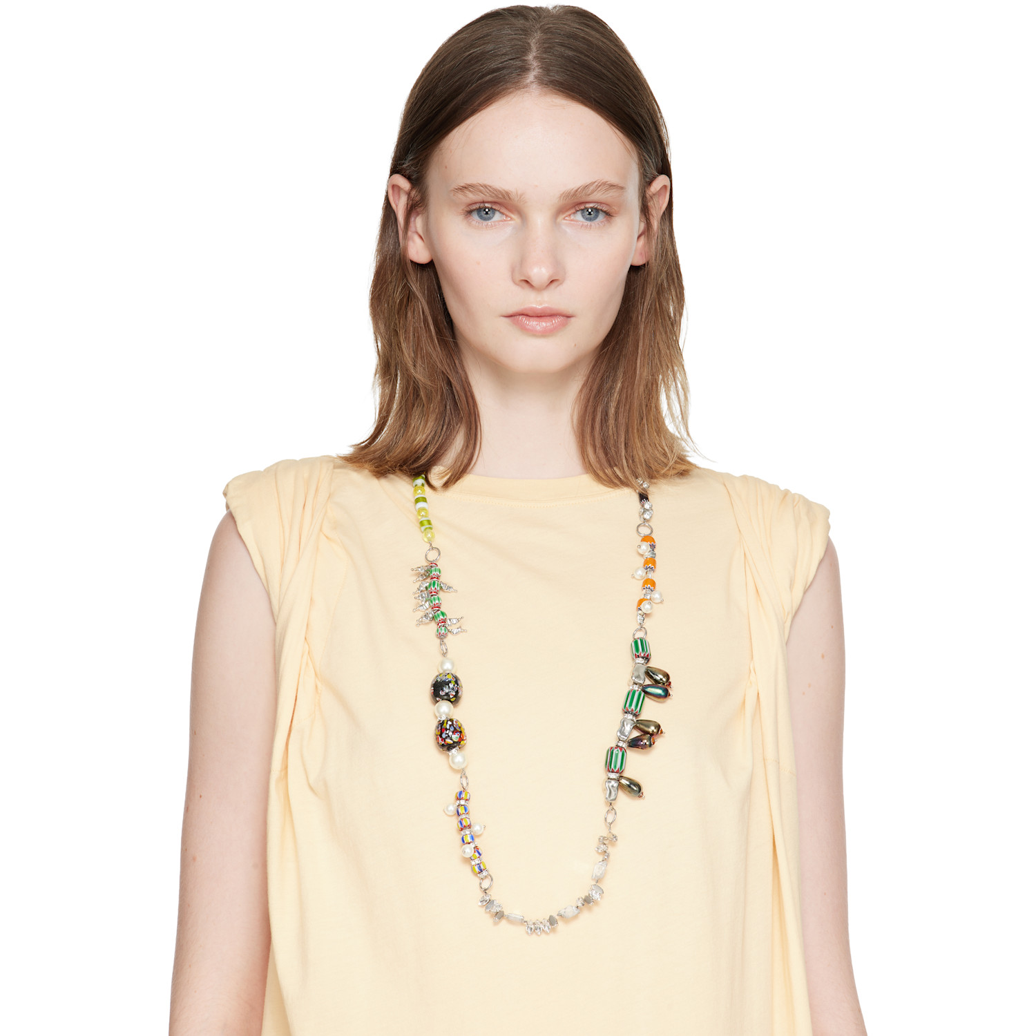  Dries Van Noten Charm Lace Necklace 