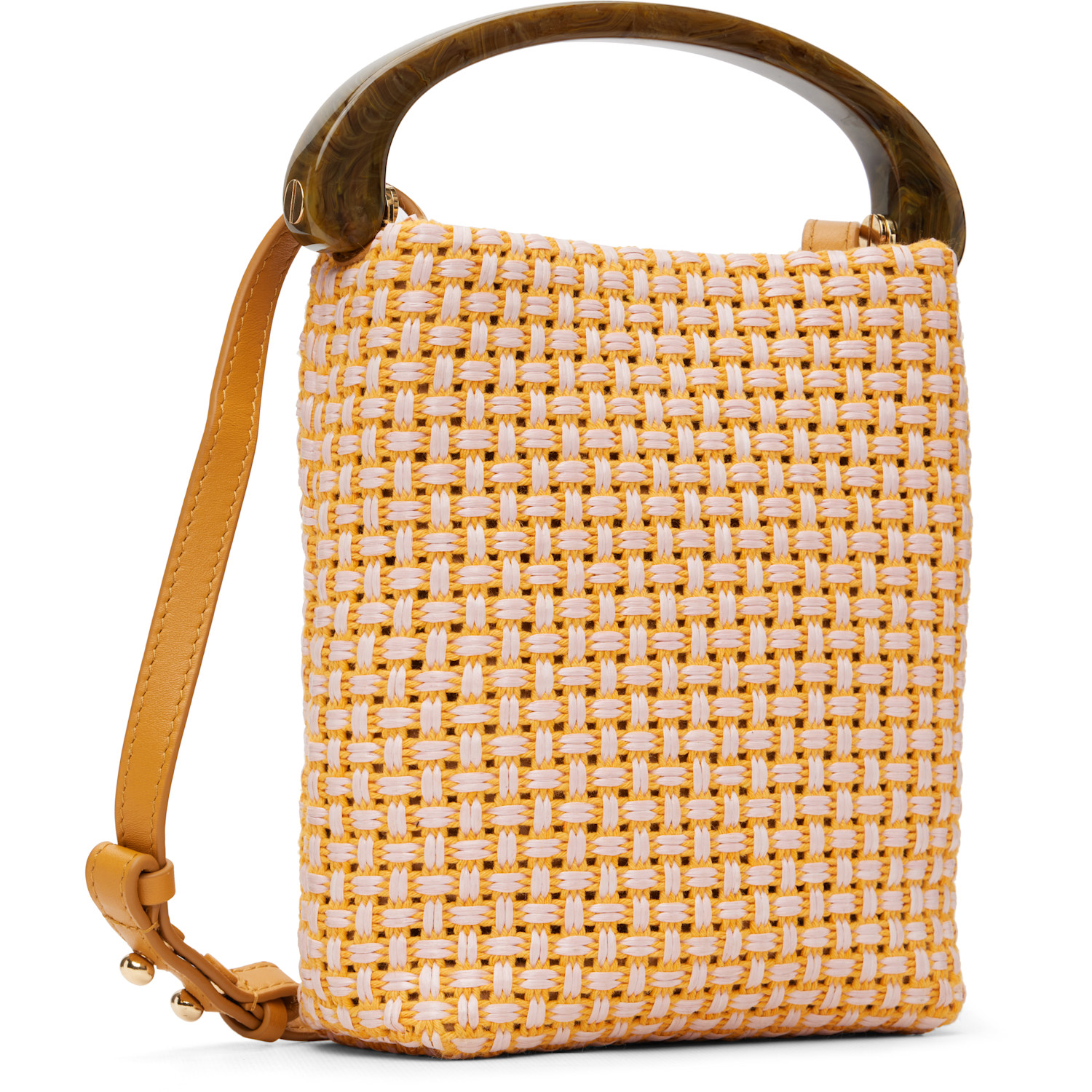  Dries Van Noten Yellow Micro Bag 
