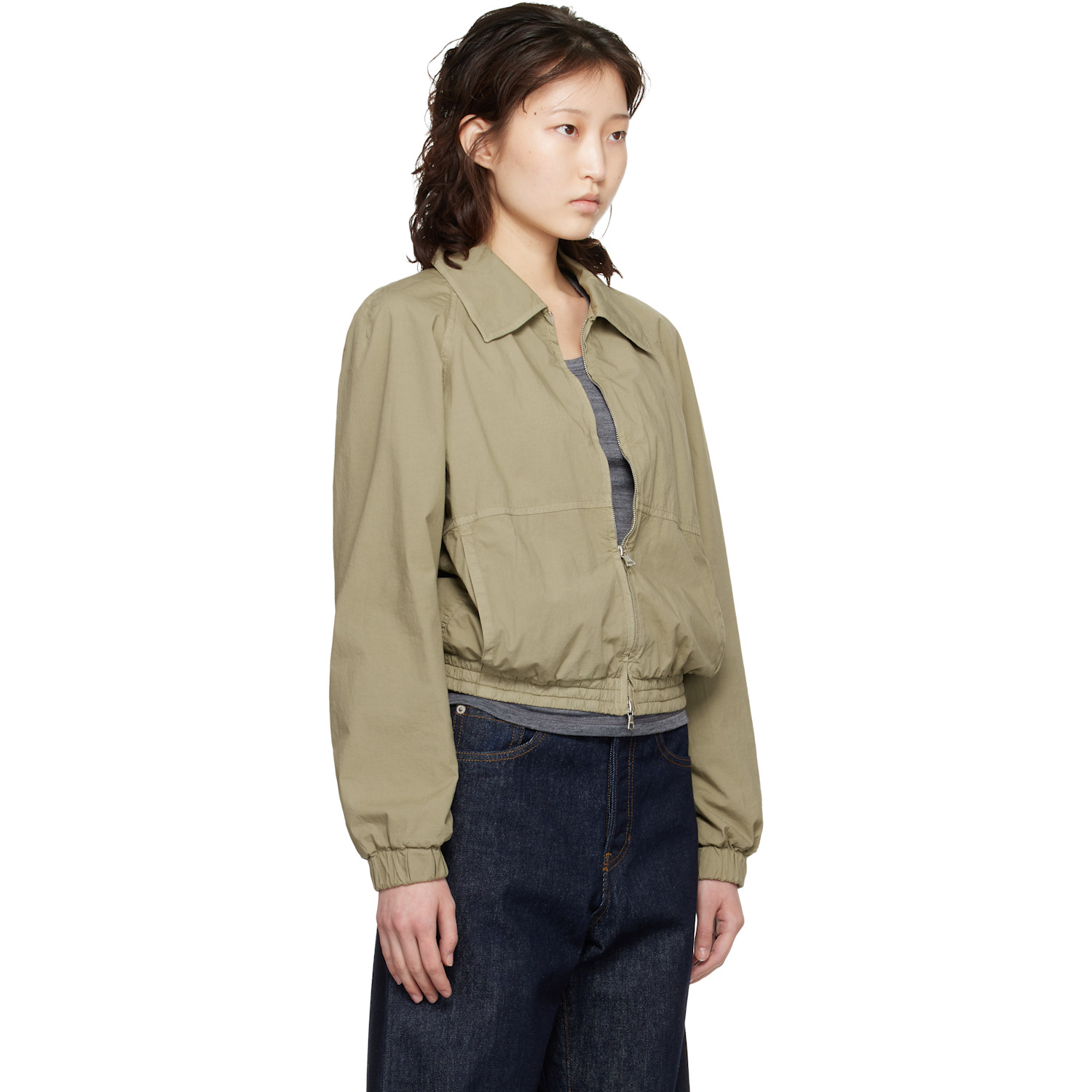  Dries Van Noten Beige Cotton Jacket 