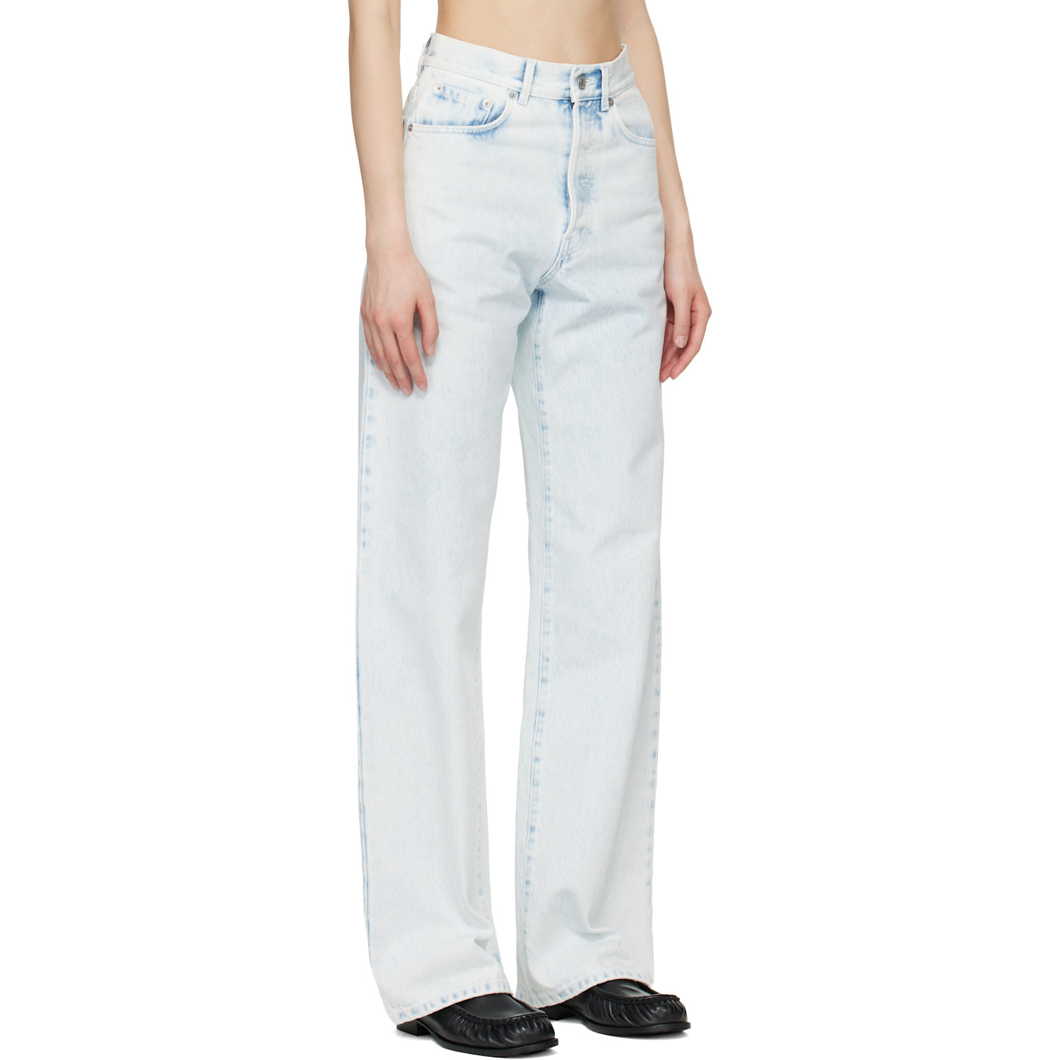  Dries Van Noten Blue Peyton Jeans 