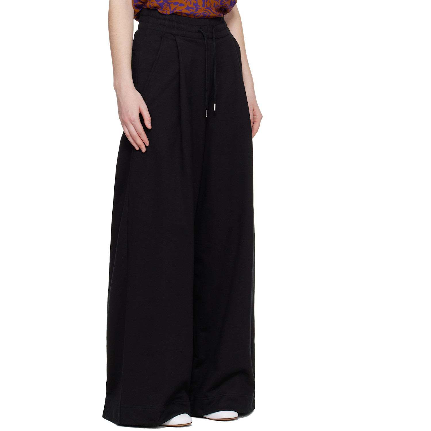  Dries Van Noten Black Loose Sweatpants 