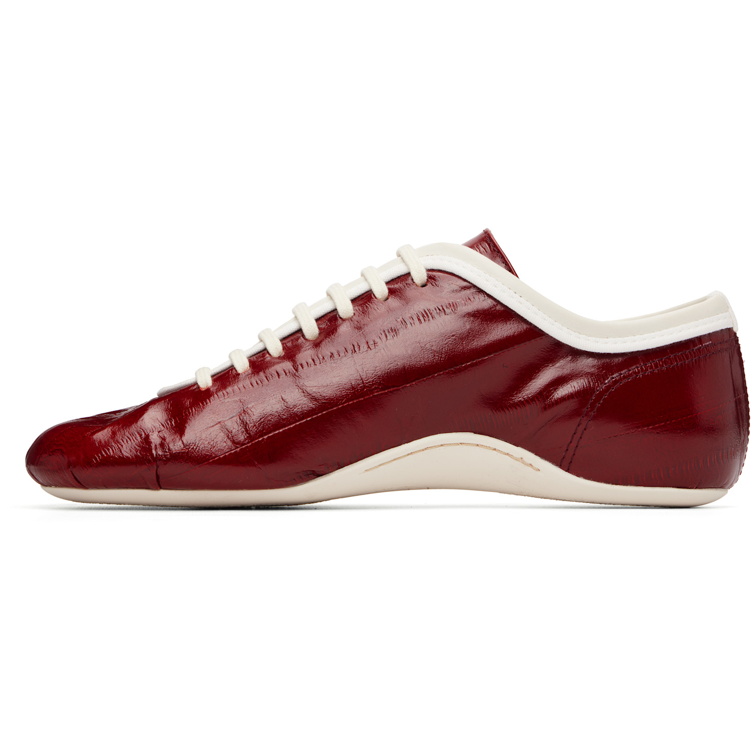  Dries Van Noten Red Ballerina Sneakers 
