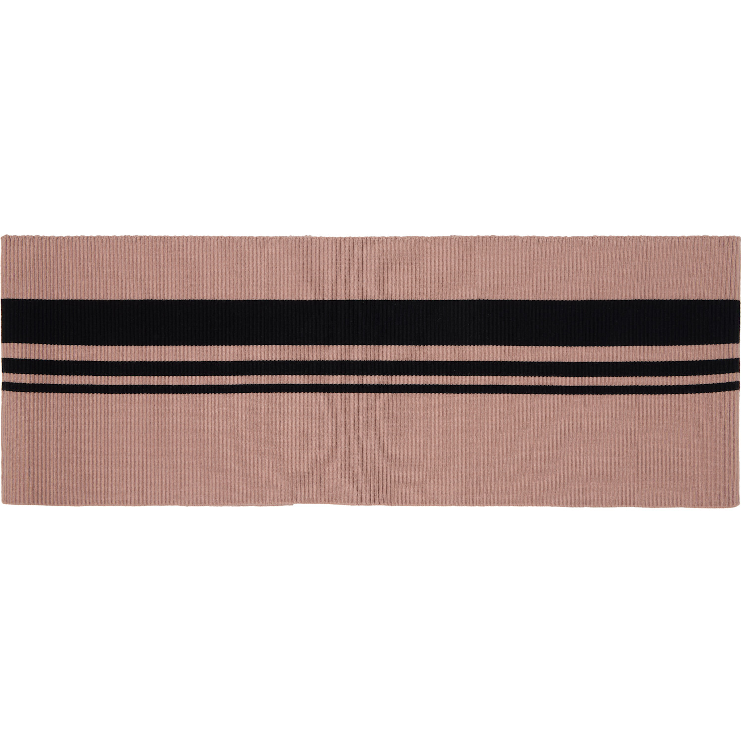  Dries Van Noten Pink Ribbed Waistband Belt 