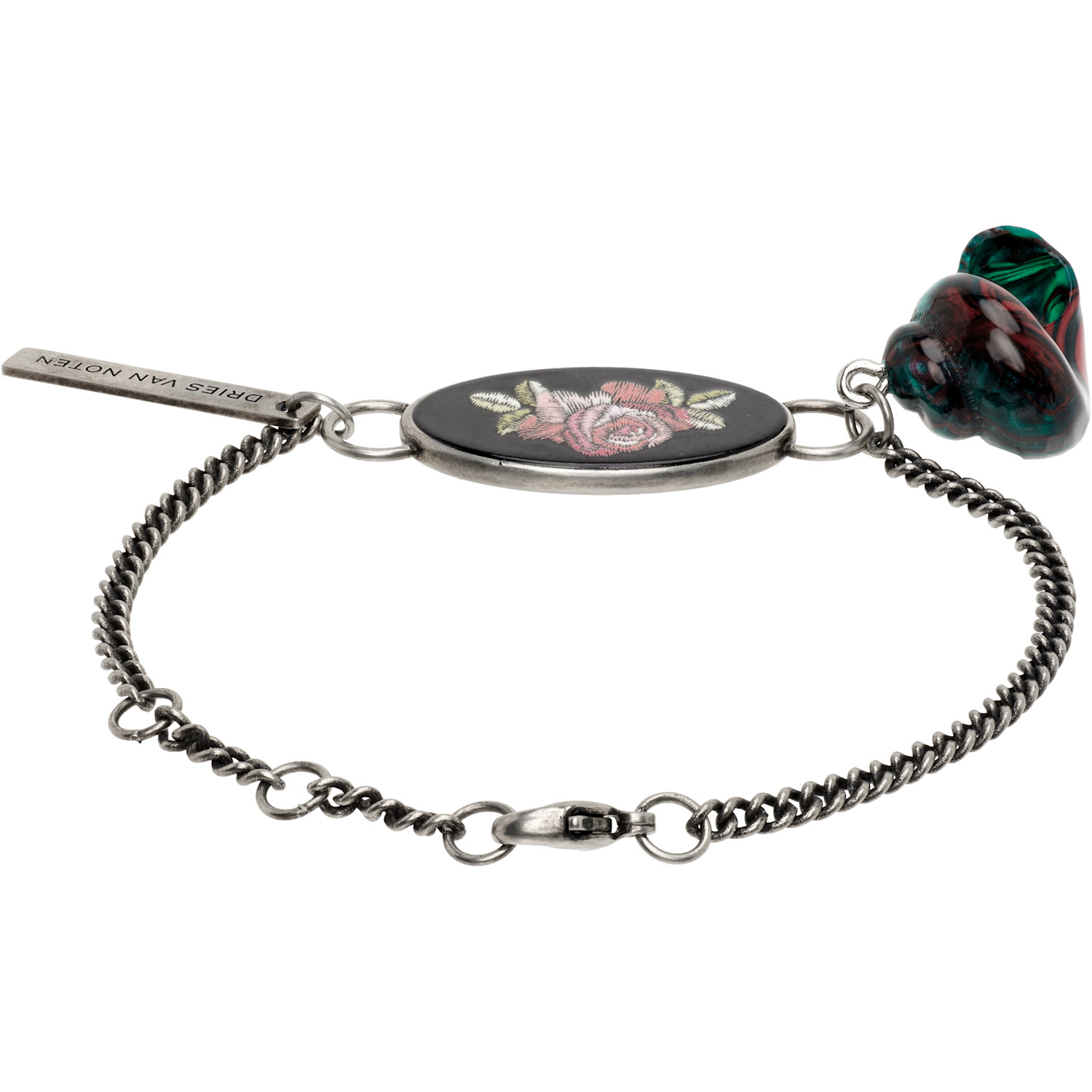 Dries Van Noten Chain Charm Bracelet 