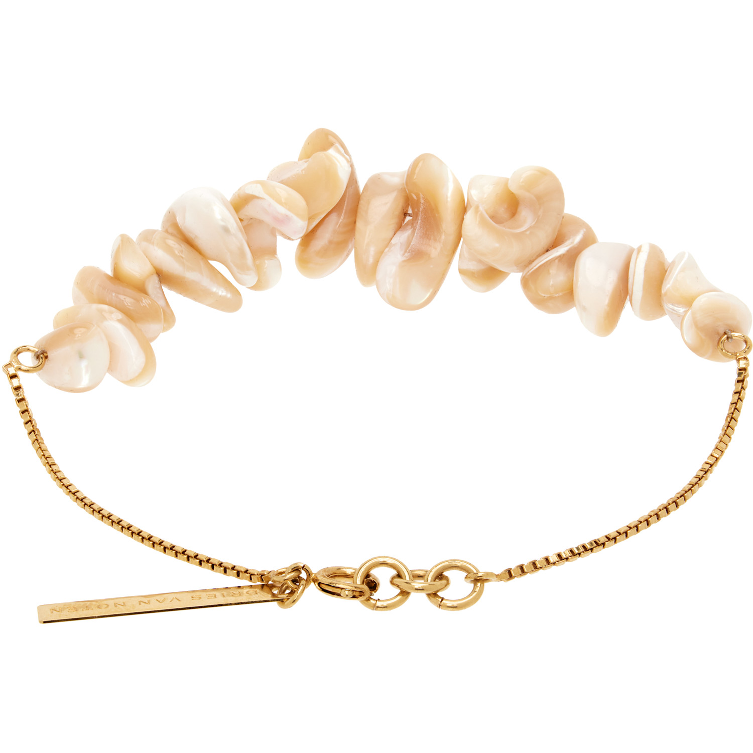  Dries Van Noten Shell Bracelet 