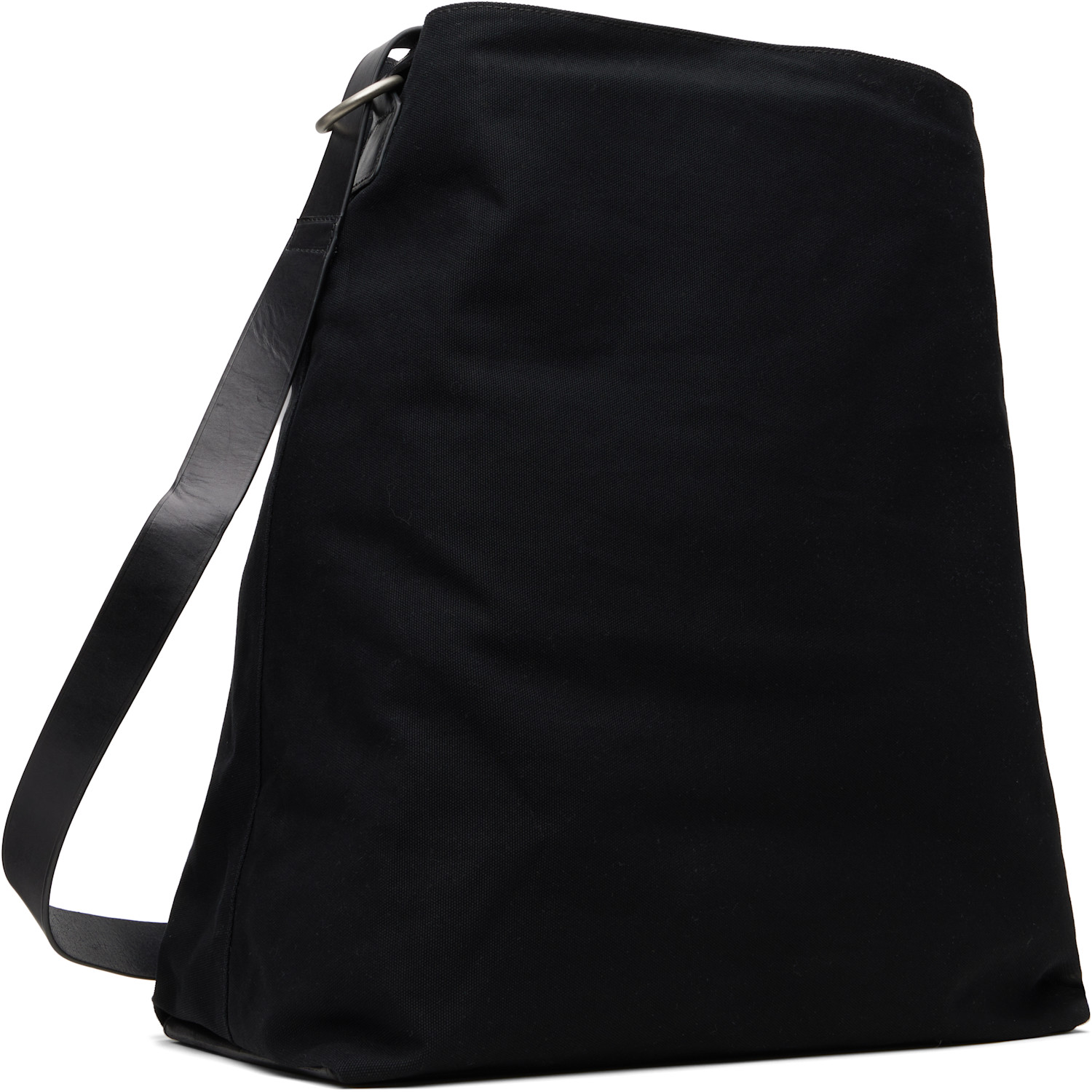  Dries Van Noten Black Canvas Bag 