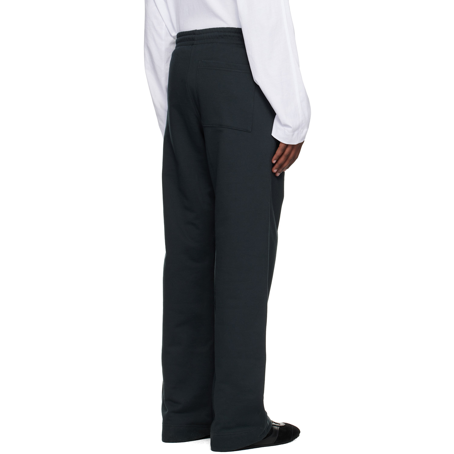  Dries Van Noten Black Drawstring Sweatpants 