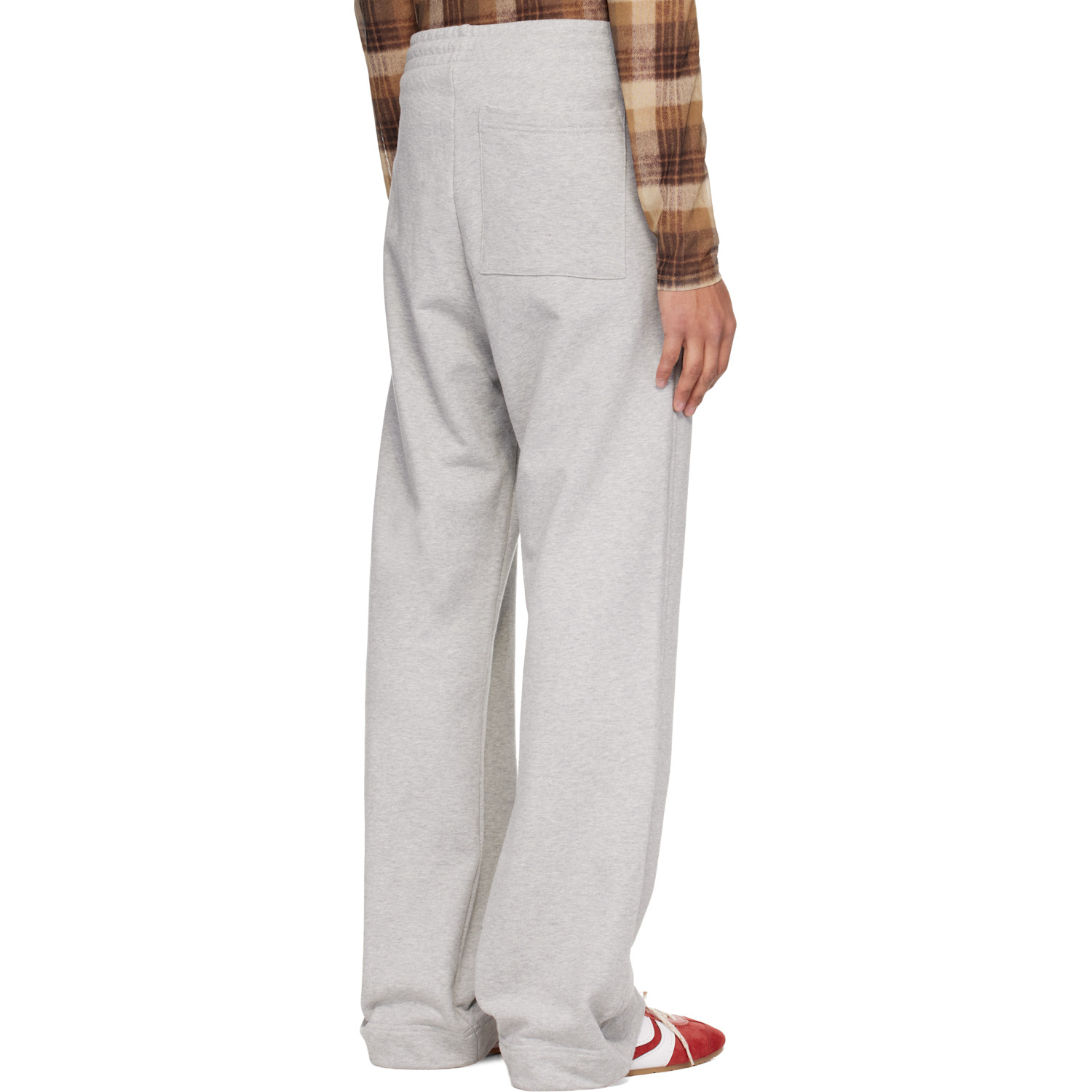  Dries Van Noten Gray Drawstring Sweatpants 