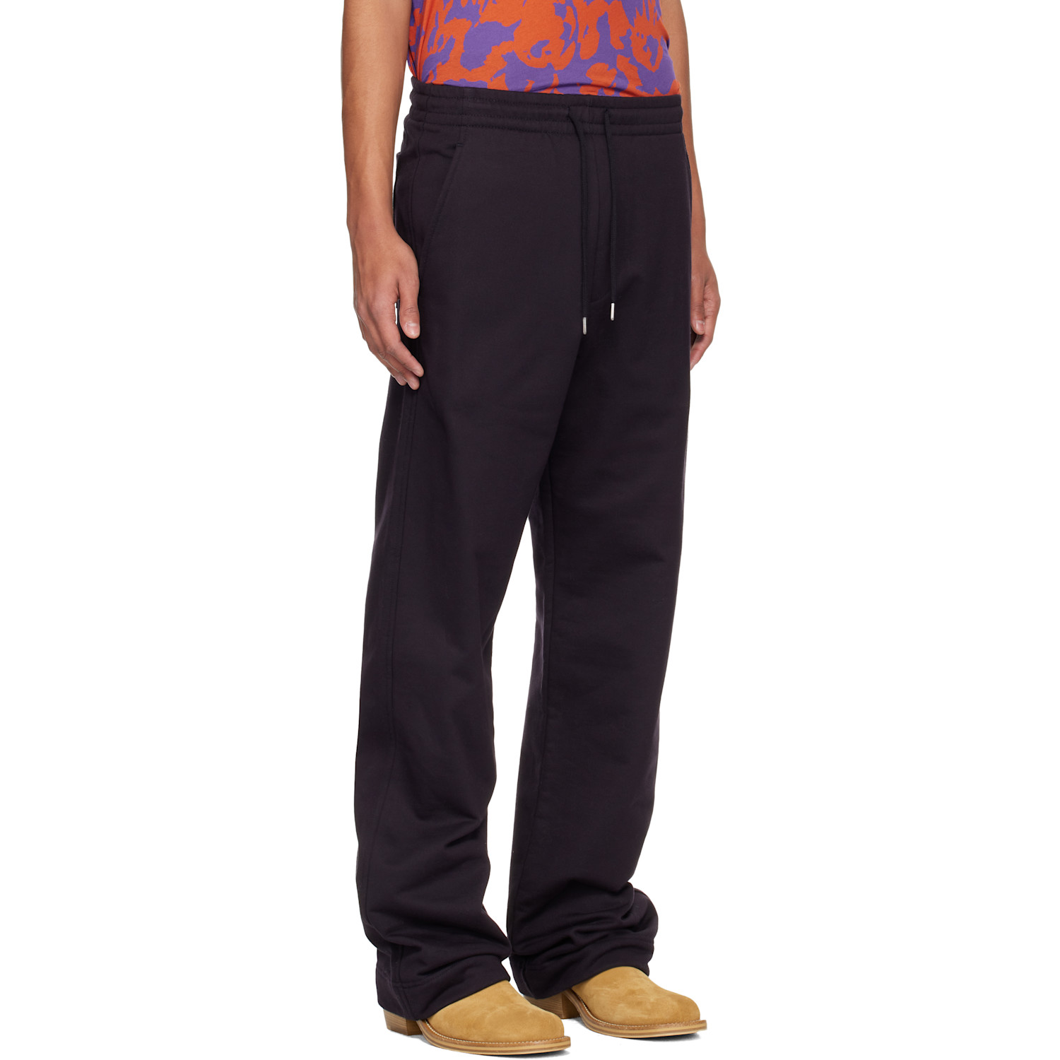 Dries Van Noten Navy Drawstring Sweatpants 