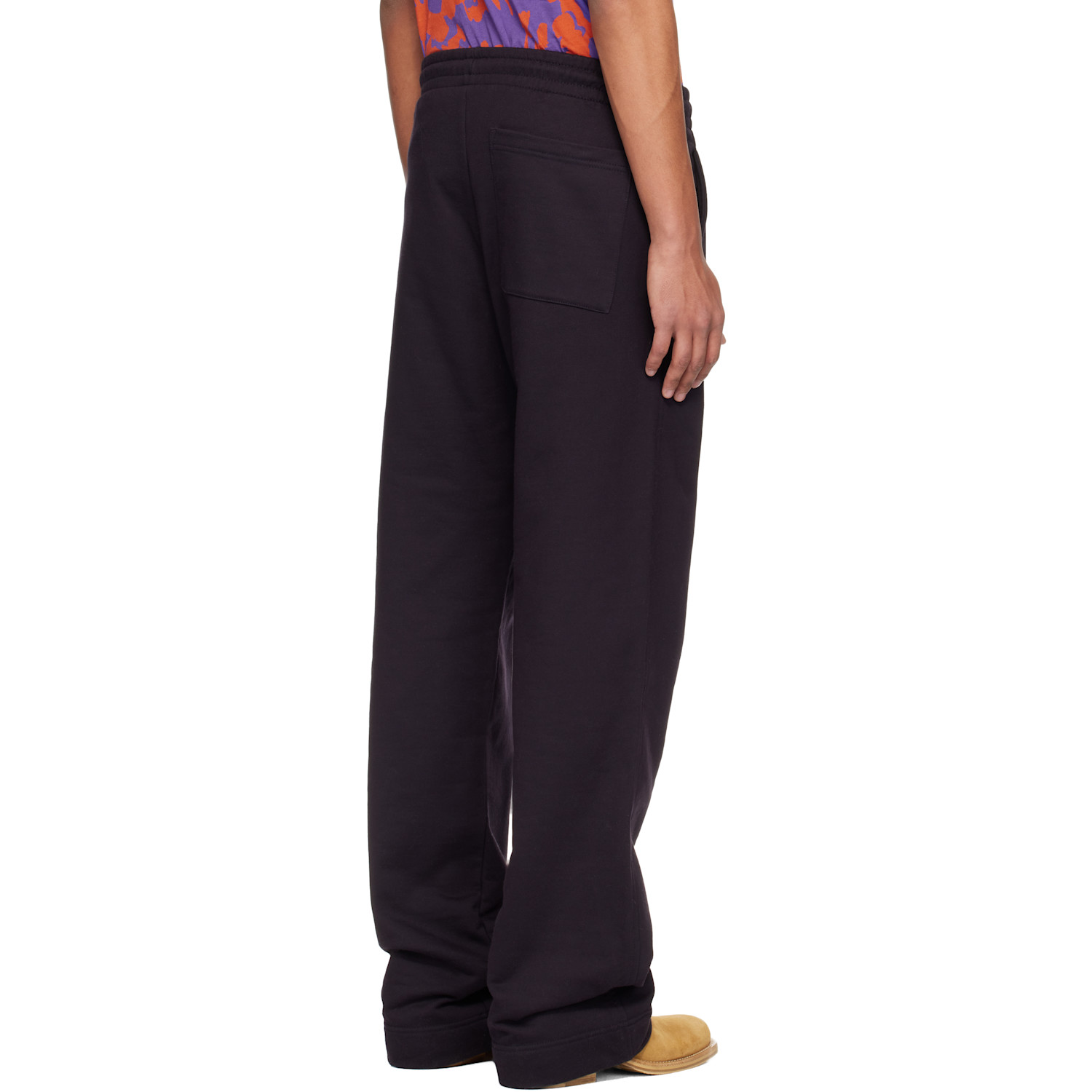  Dries Van Noten Navy Drawstring Sweatpants 
