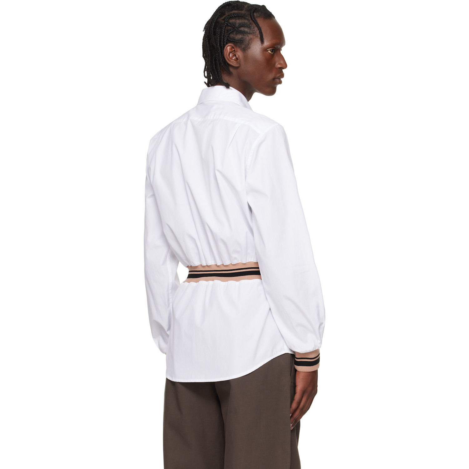  Dries Van Noten White Cotton Shirt 