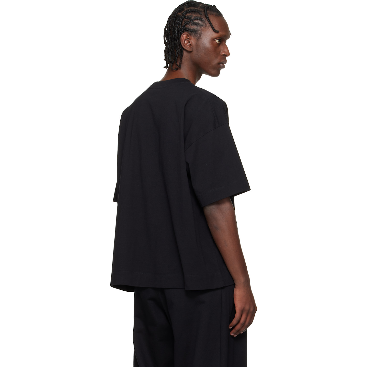  Dries Van Noten Black Oversized T-shirt 