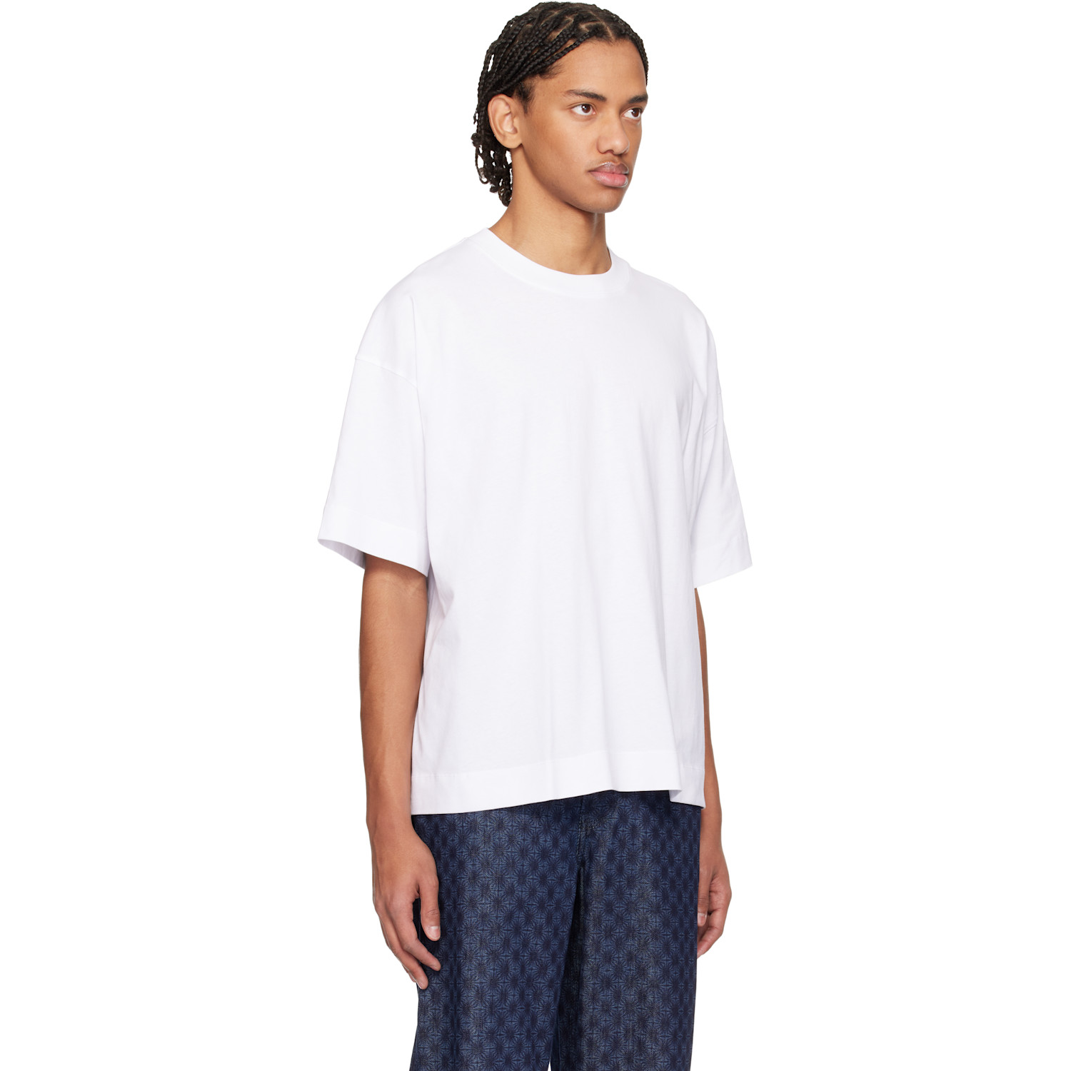  Dries Van Noten White Oversized T-shirt 