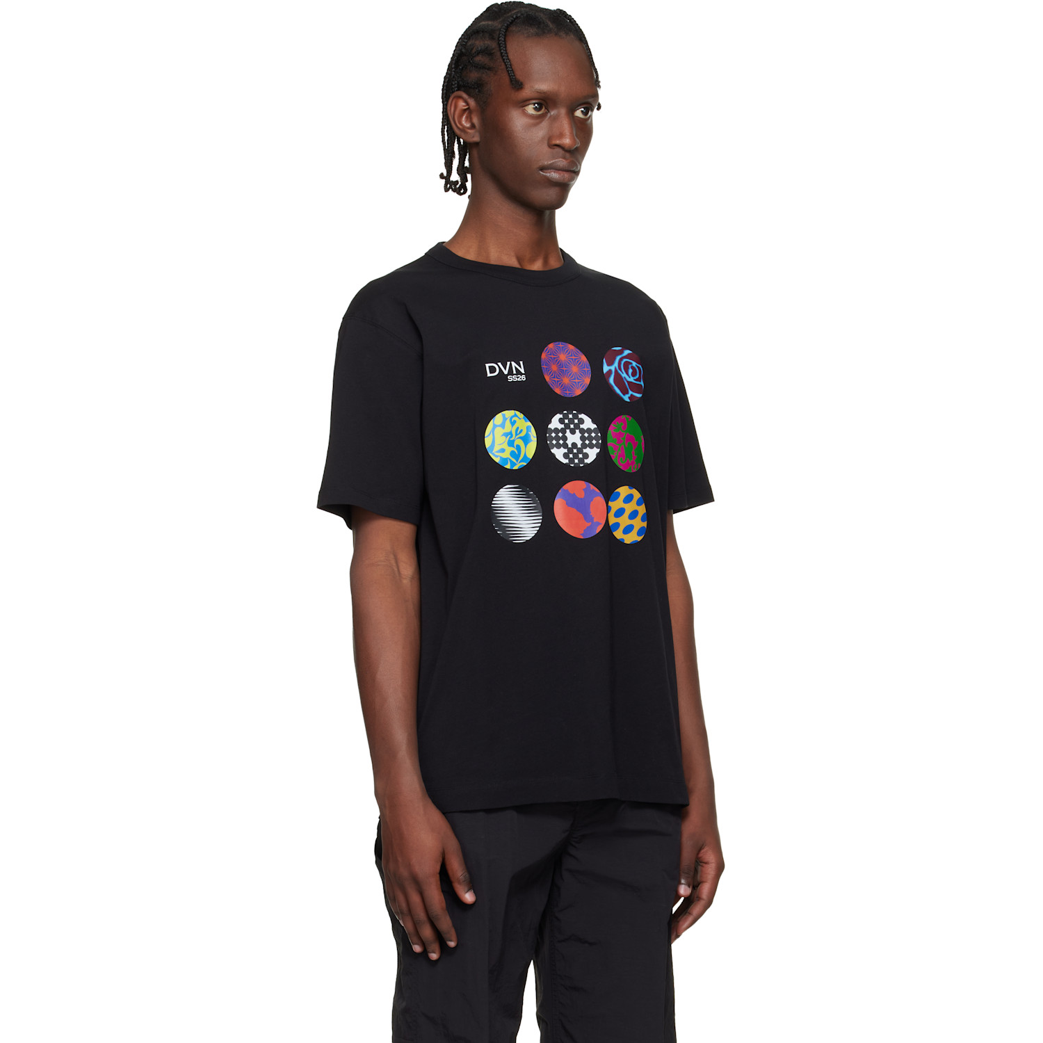  Dries Van Noten Black Show T-shirt 