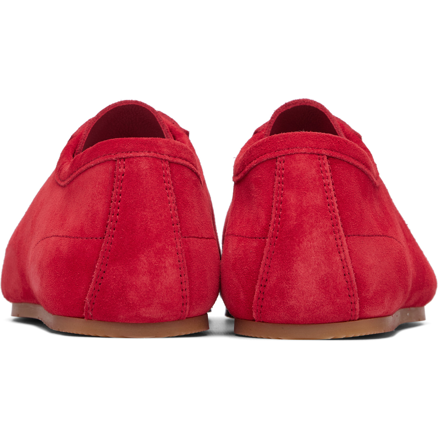  Dries Van Noten Red Suede Sneakers 