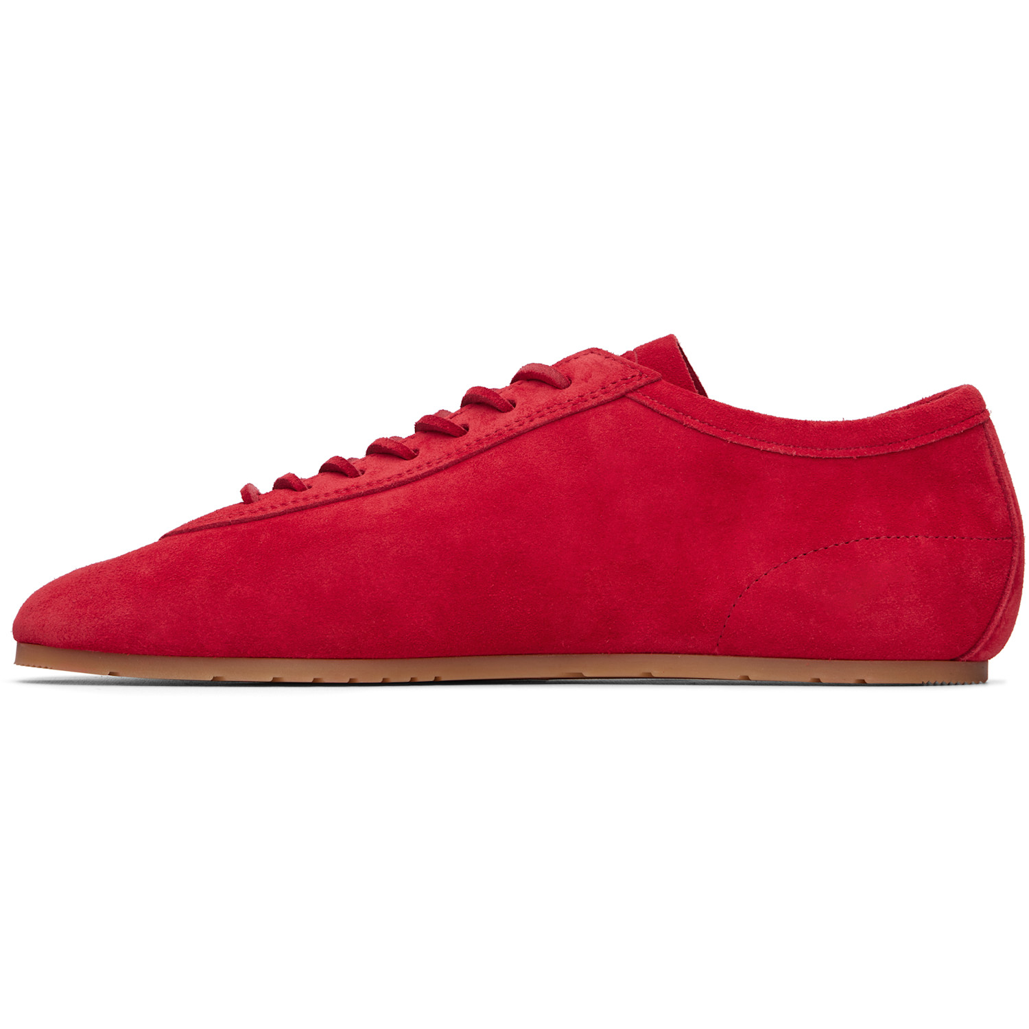  Dries Van Noten Red Suede Sneakers 