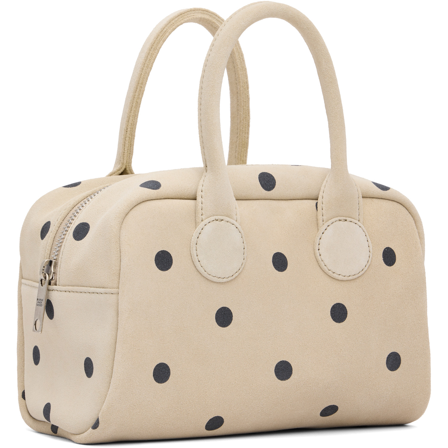  Margesherwood Beige & Black Soft Bowling Bag 