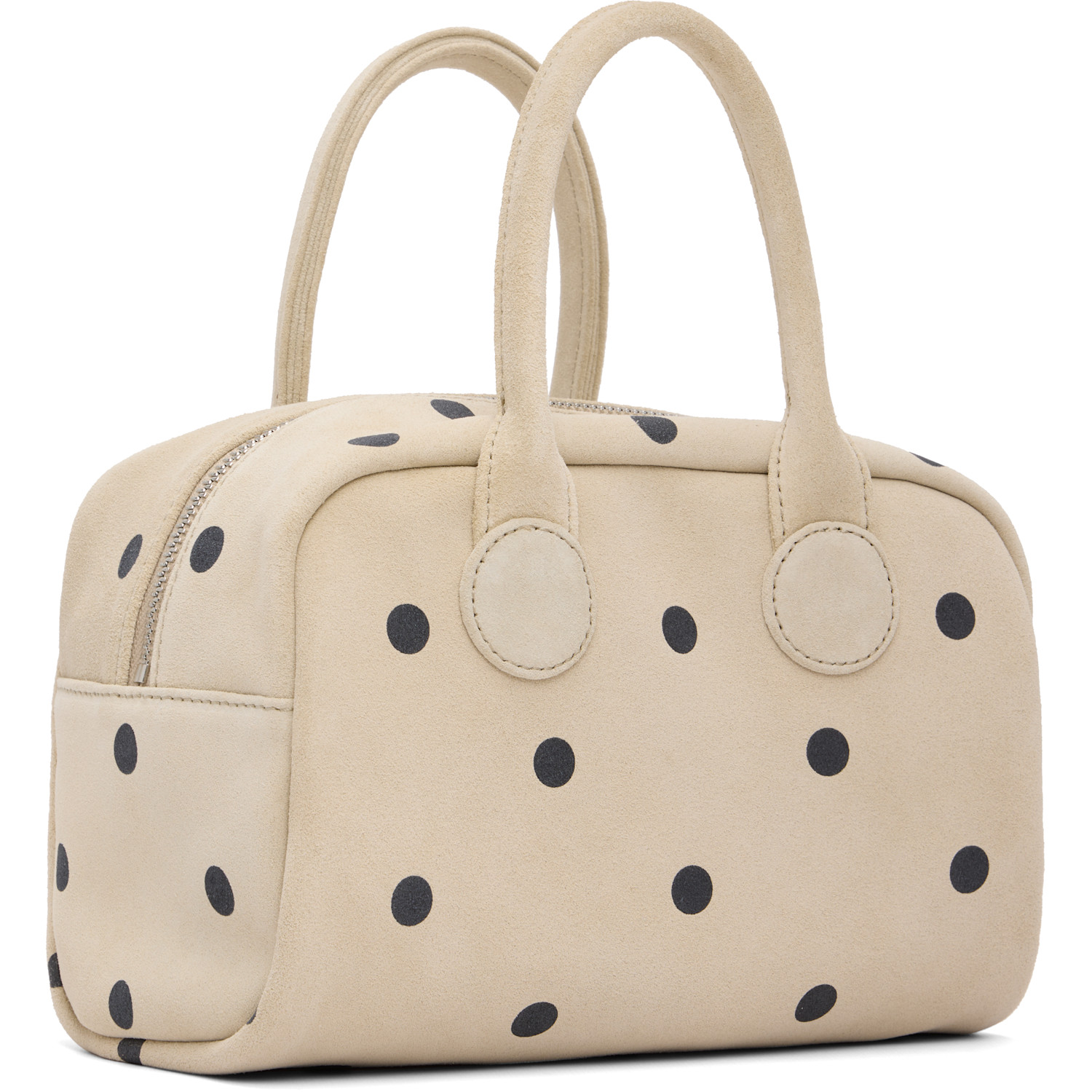  Margesherwood Beige & Black Soft Bowling Bag 