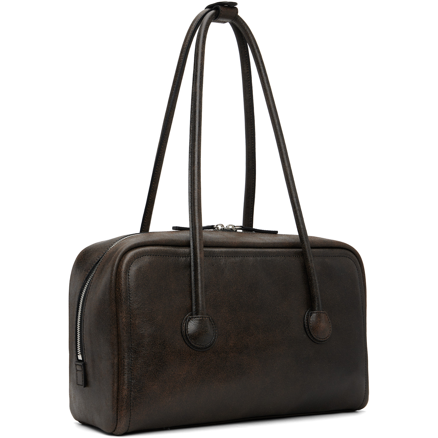  Margesherwood Brown Soft Boston Bag 