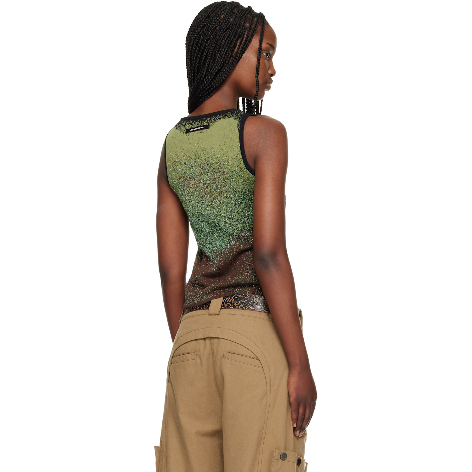  Andersson Bell Green Airbrush Love Tank Top 