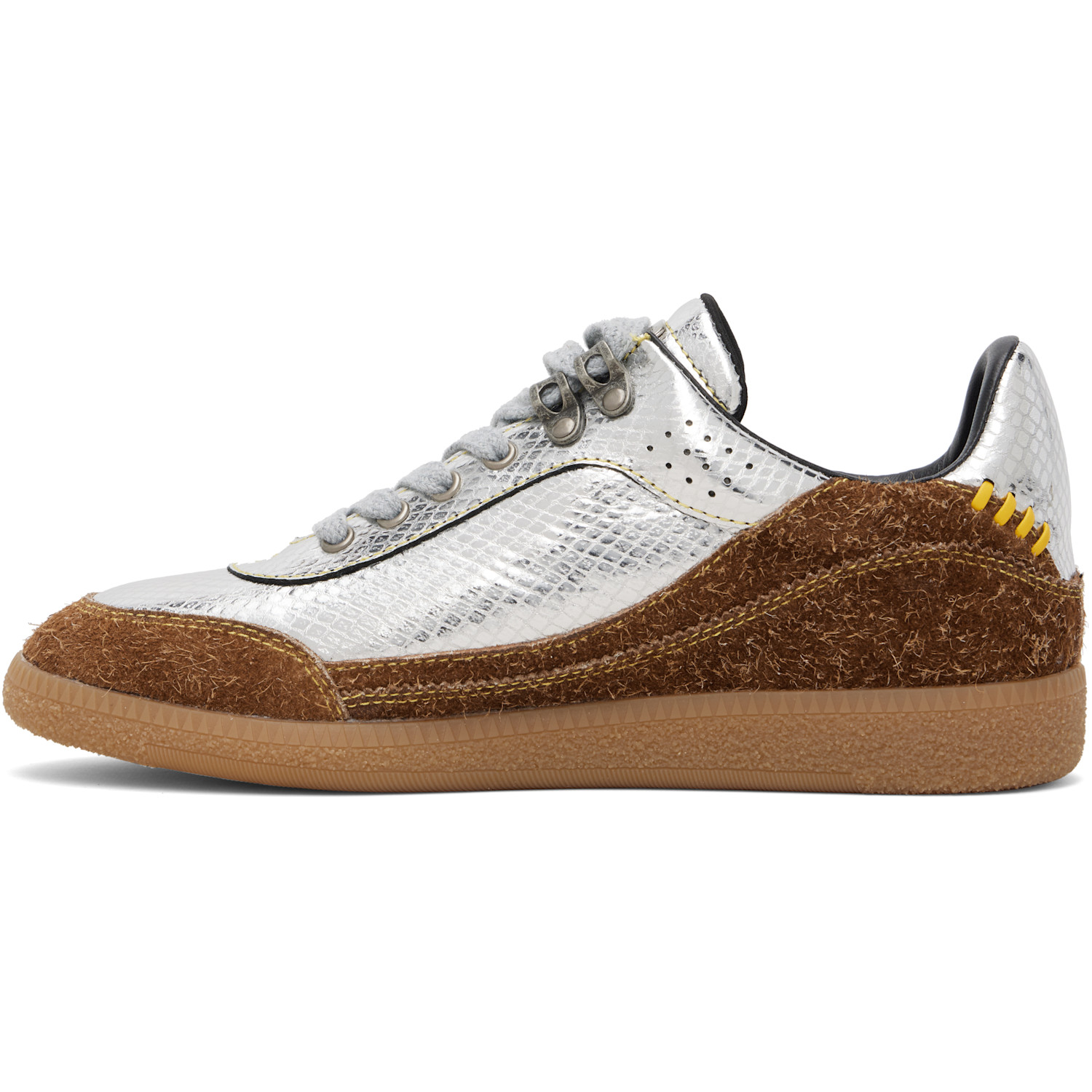  Andersson Bell Silver & Brown Nero Sneakers 
