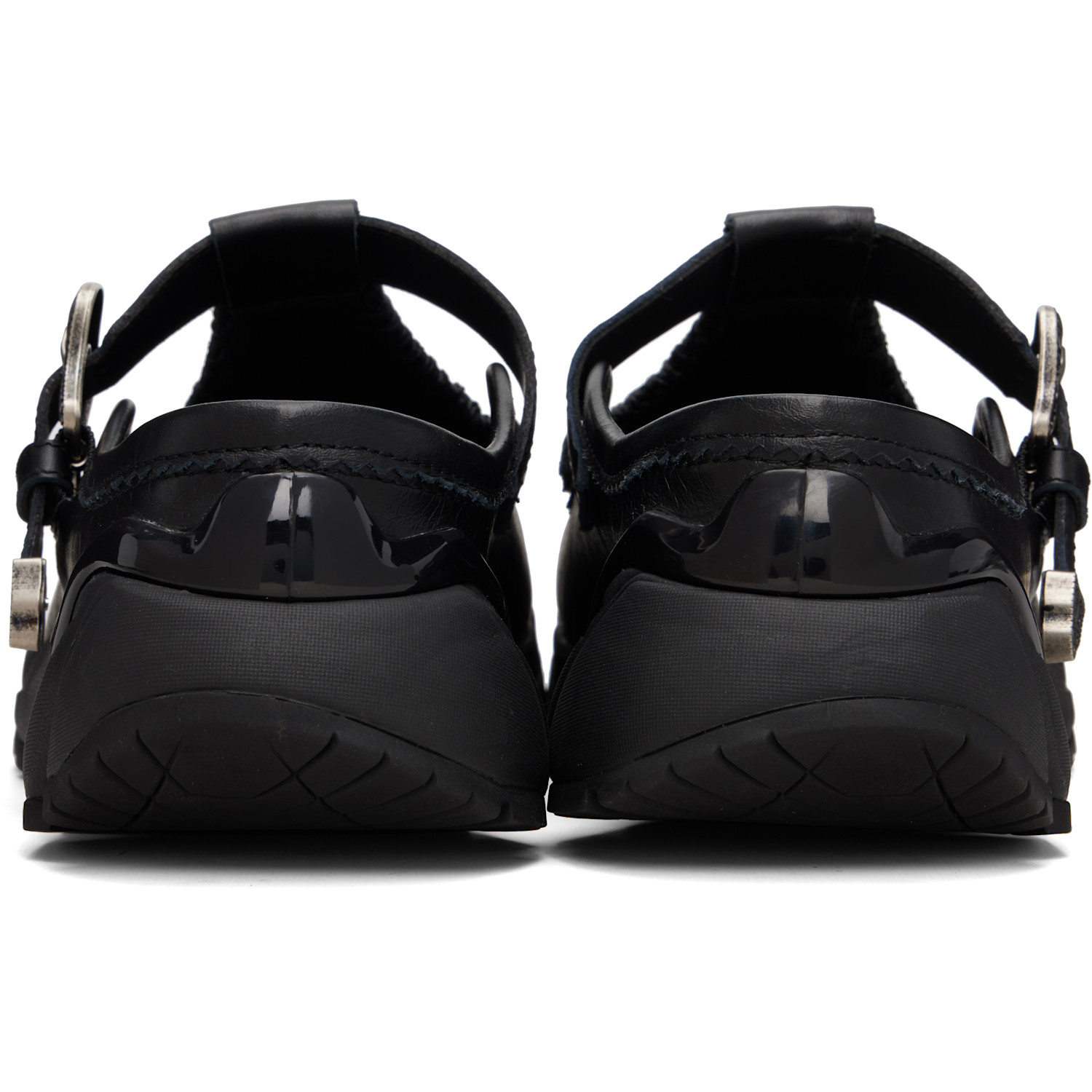  Andersson Bell Black Mary Jane Mule Loafers 