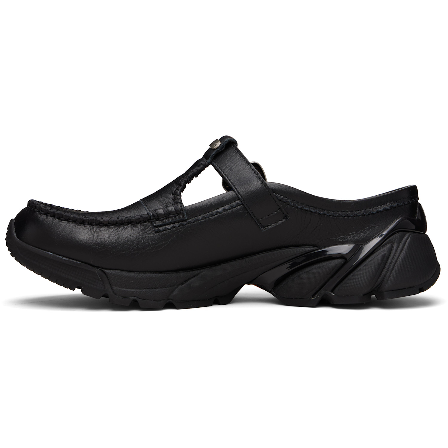  Andersson Bell Black Mary Jane Mule Loafers 