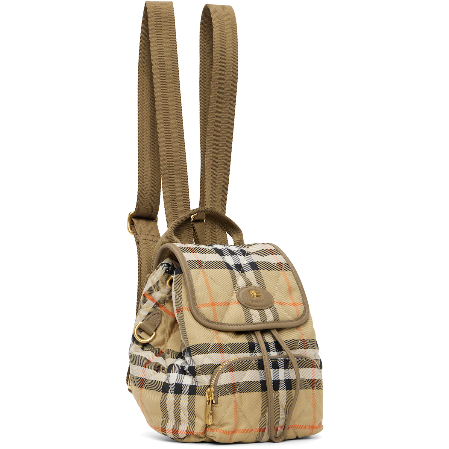  Burberry Beige Mini Horseshoe Backpack 