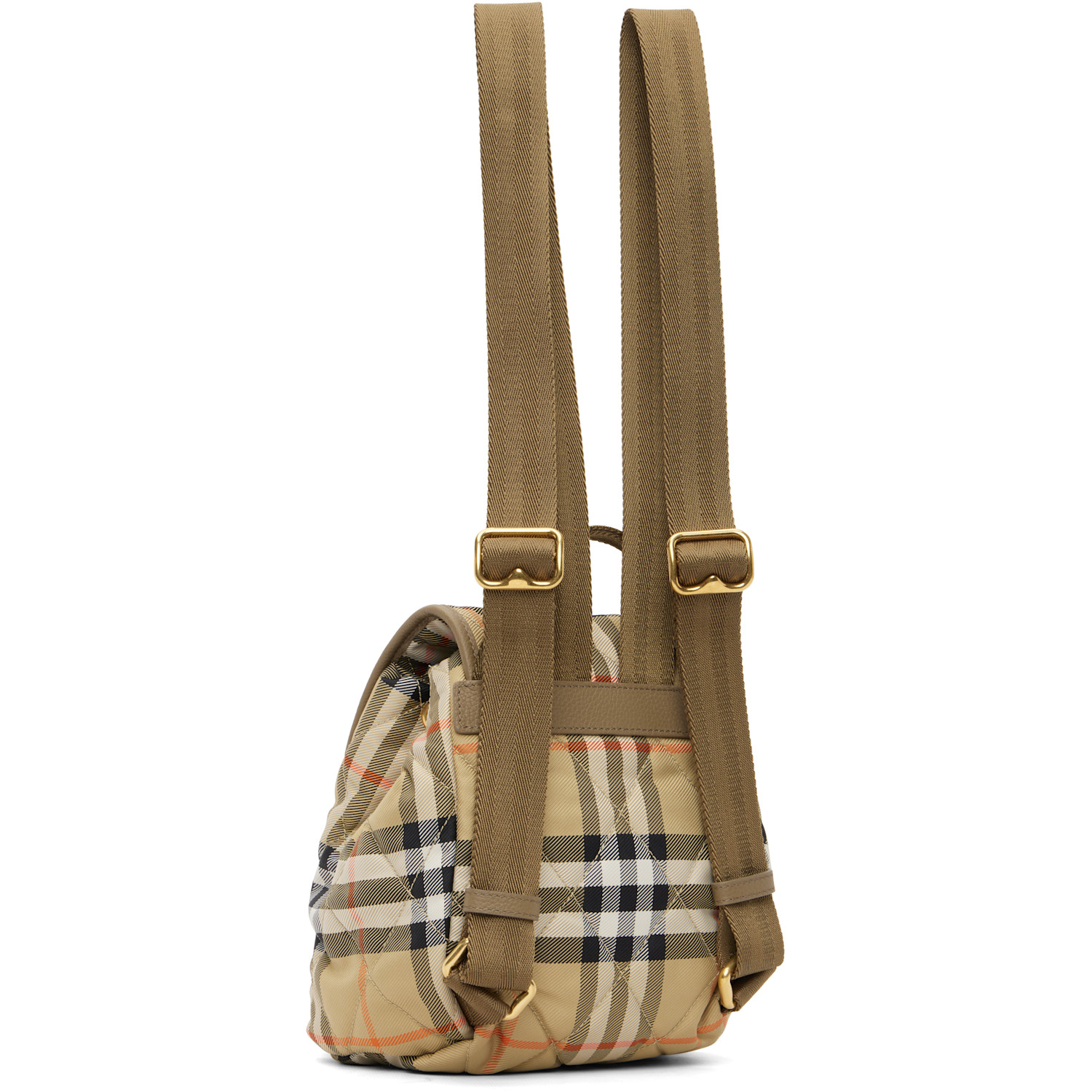  Burberry Beige Mini Horseshoe Backpack 
