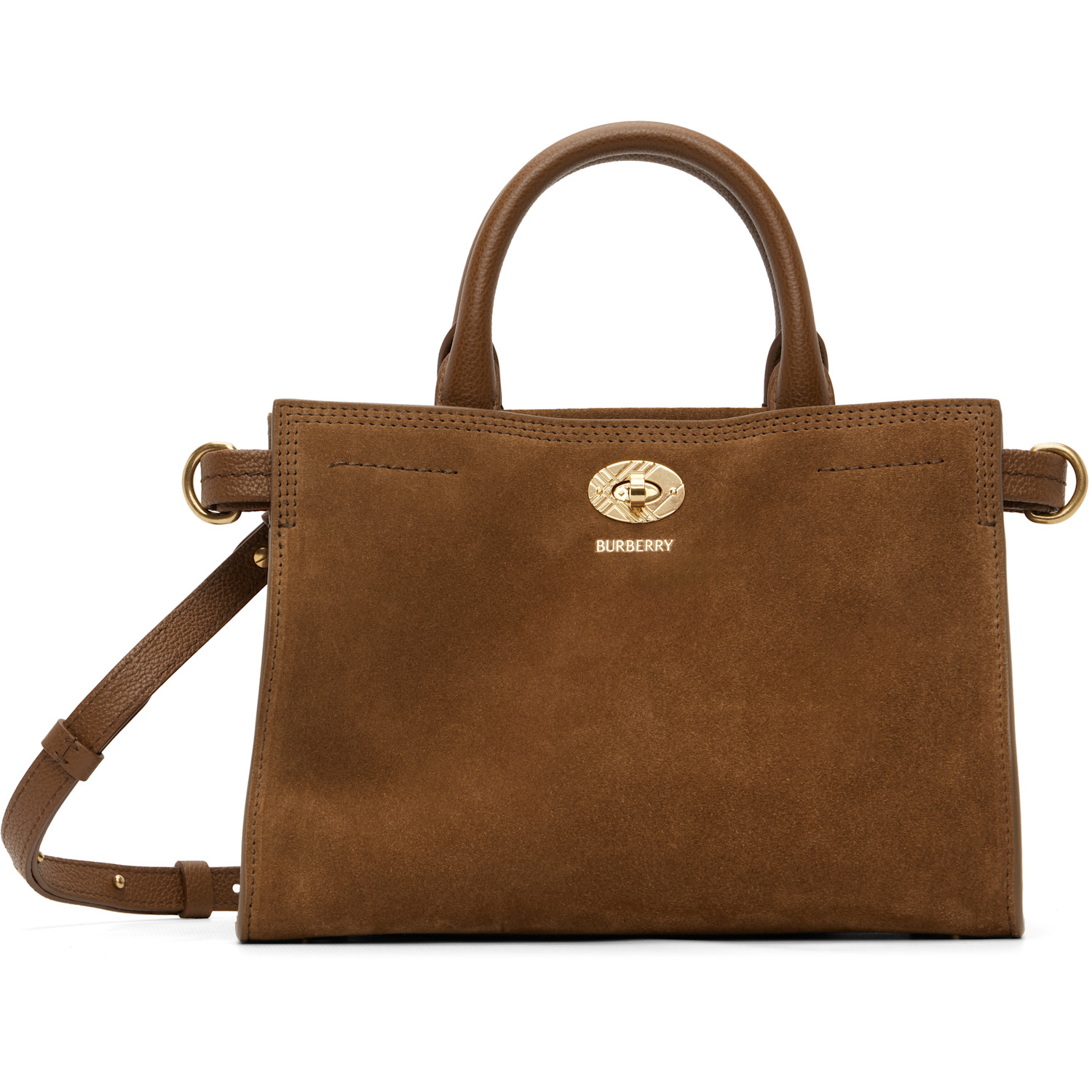 Burberry Brown Mini Cotswolds Tote