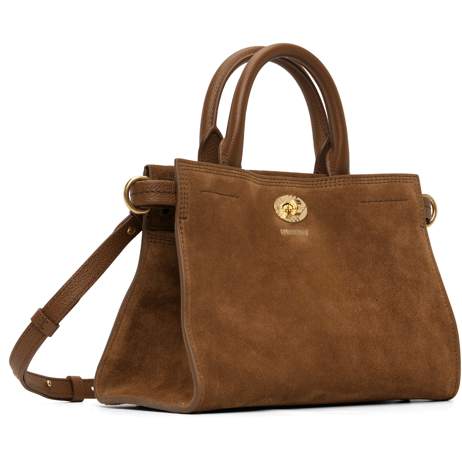  Burberry Brown Mini Cotswolds Tote 
