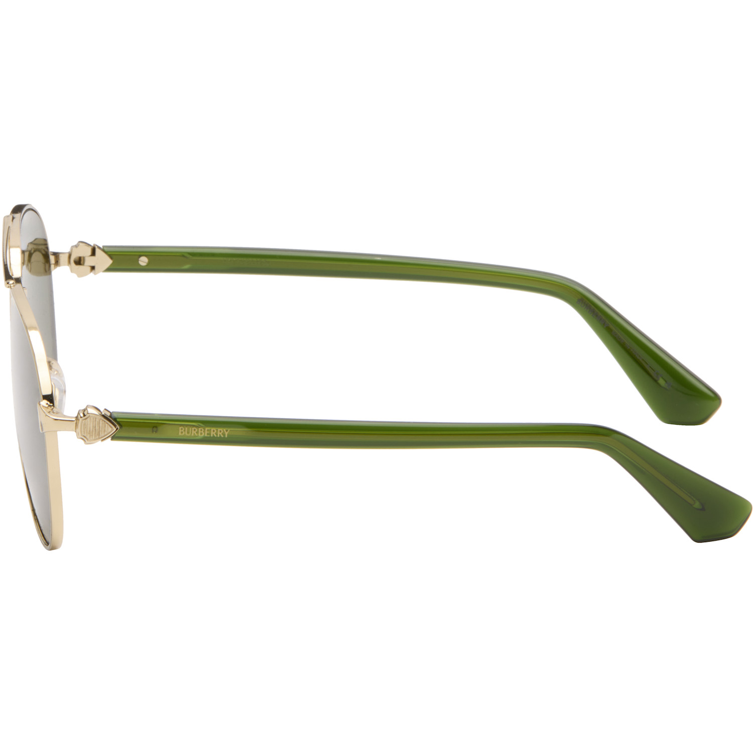  Burberry Gold Metal Sunglasses 