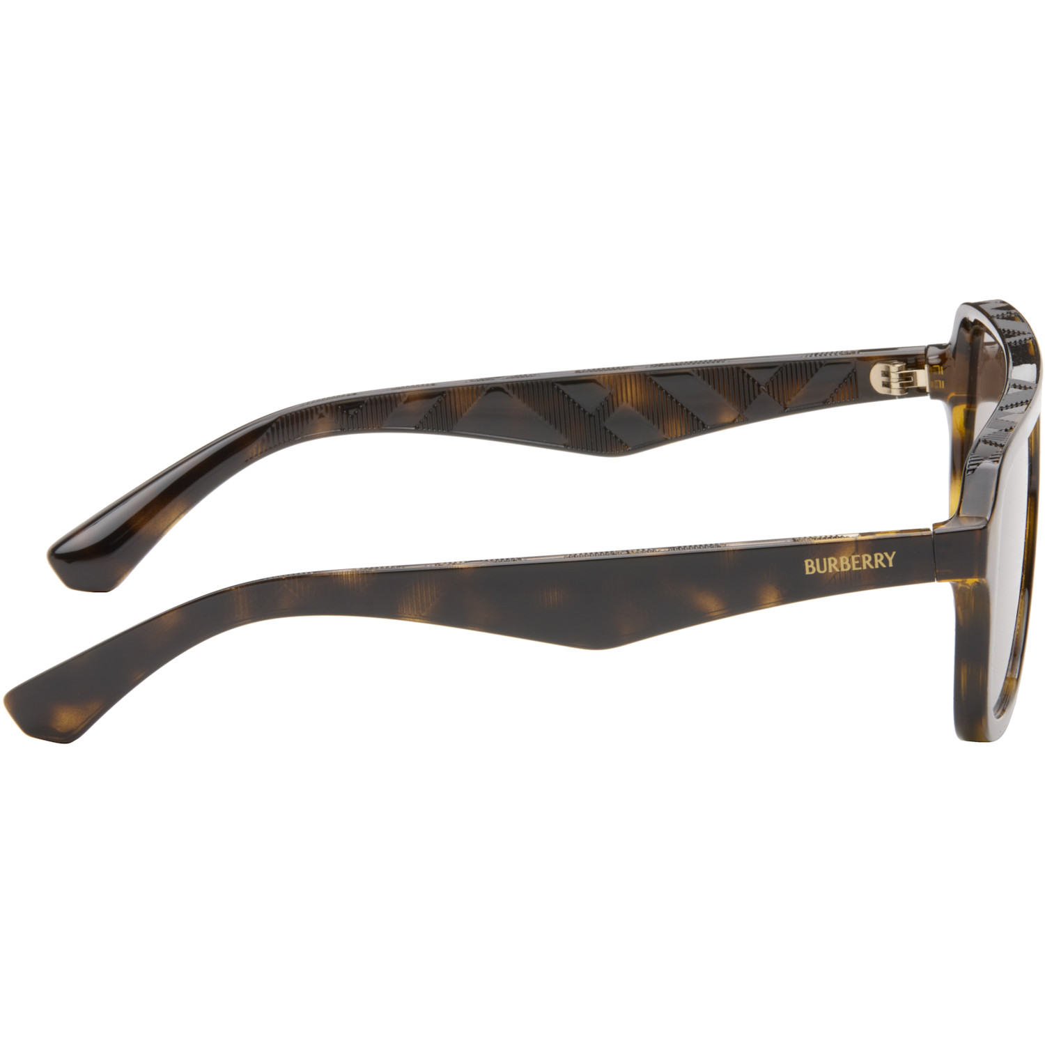  Burberry Brown Aviator Sunglasses 