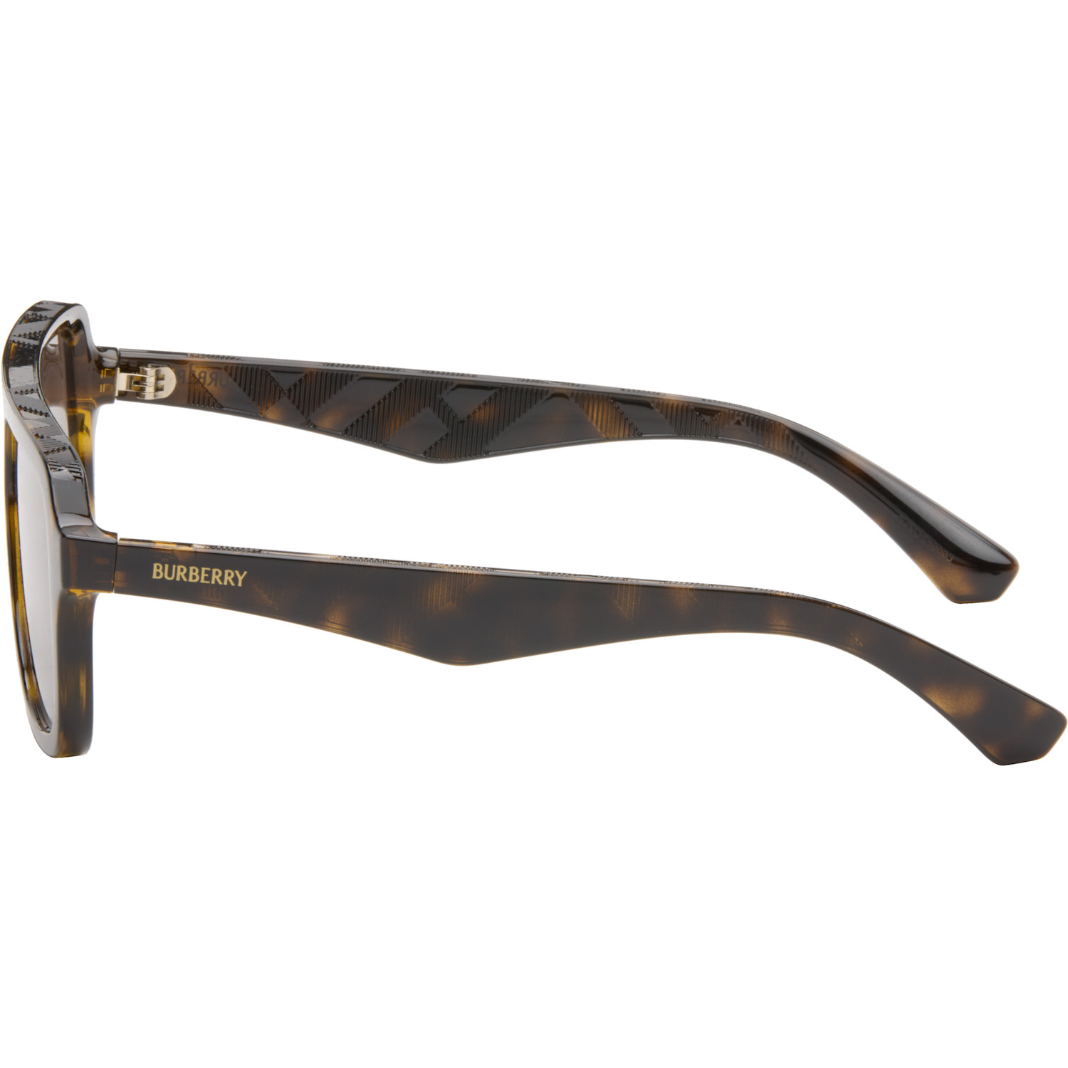  Burberry Brown Aviator Sunglasses 