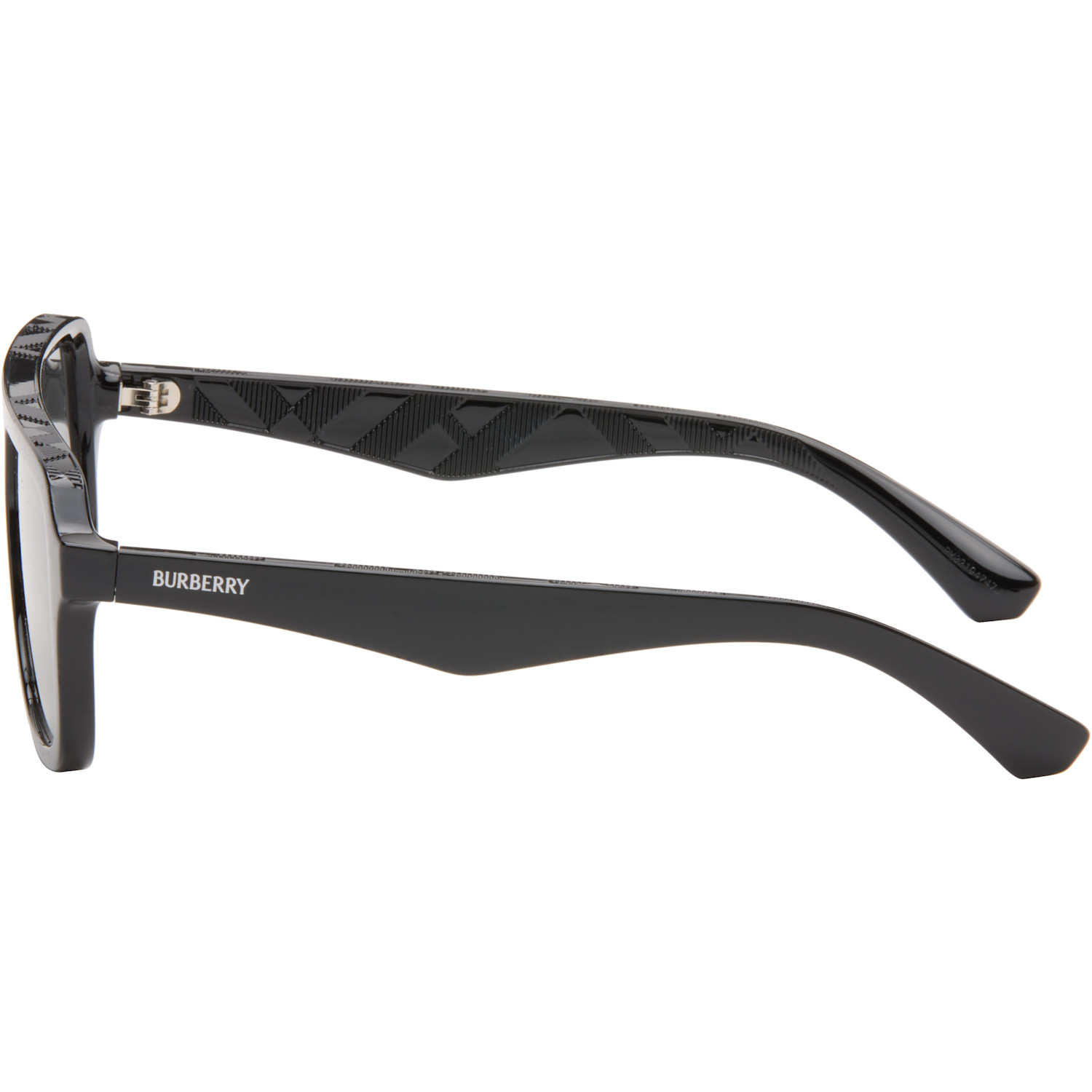  Burberry Black Aviator Sunglasses 