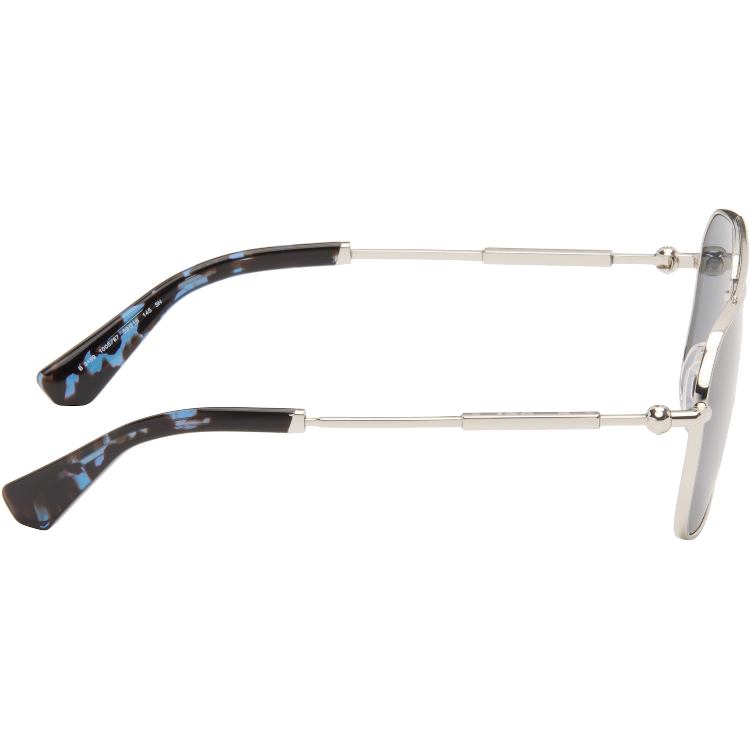  Burberry Silver Metal Sunglasses 