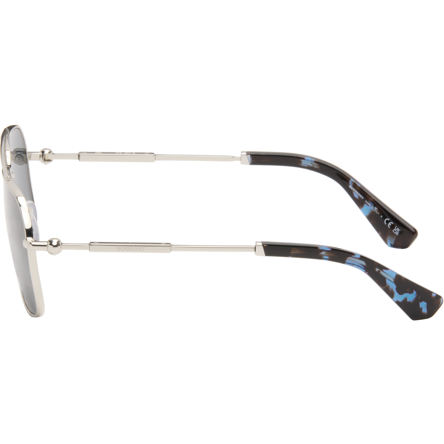 Burberry Silver Metal Sunglasses 