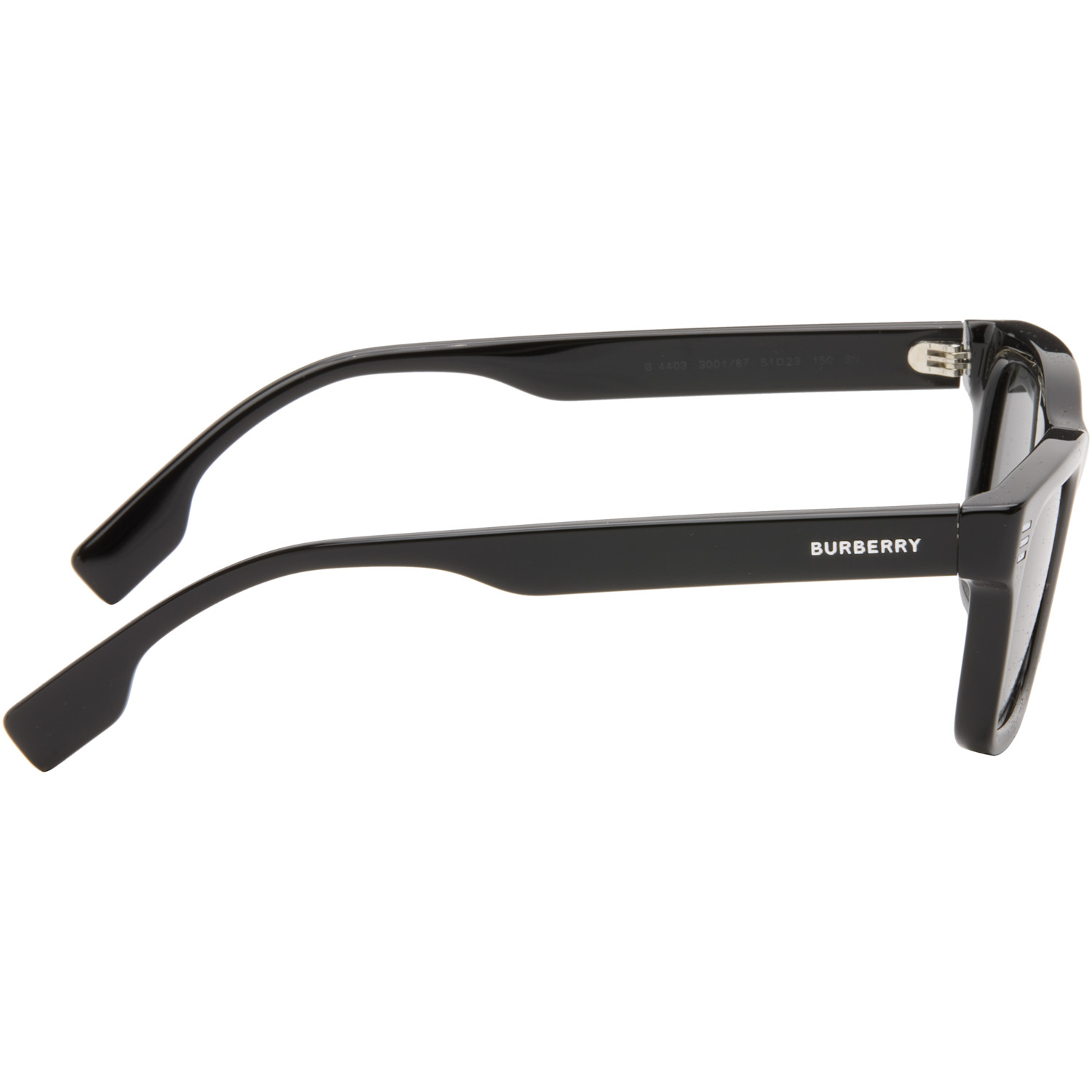  Burberry Black Square Sunglasses 