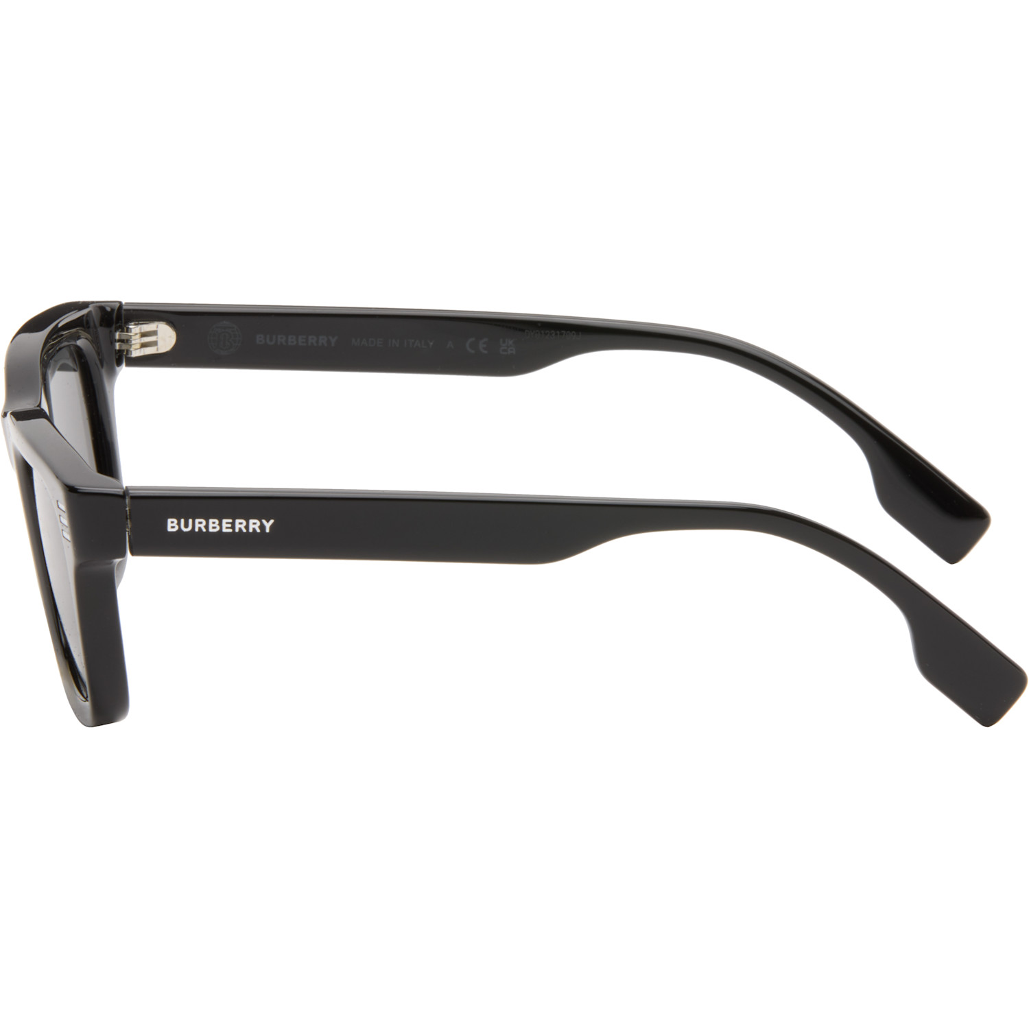  Burberry Black Square Sunglasses 