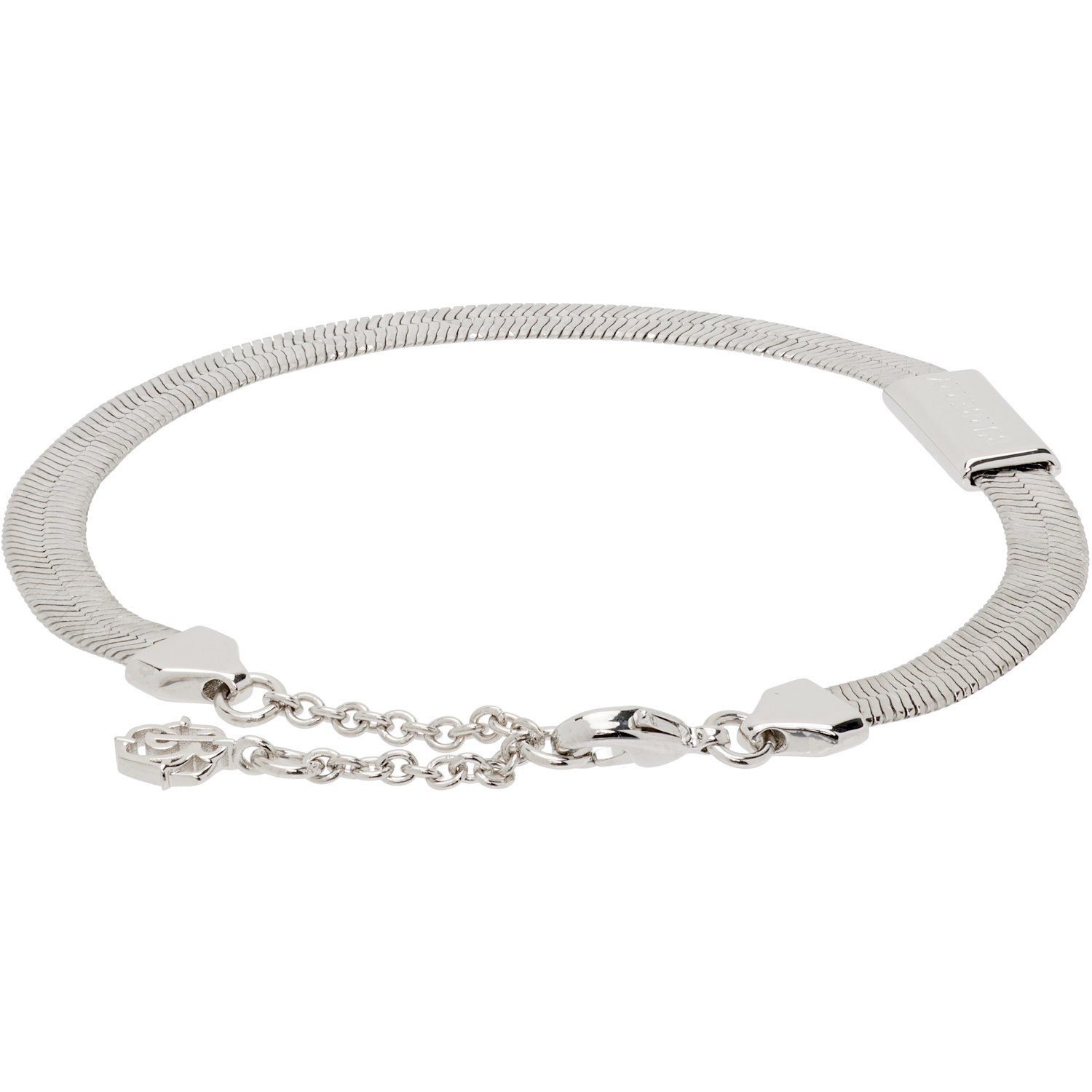  Burberry Engraved Check Bracelet​ 