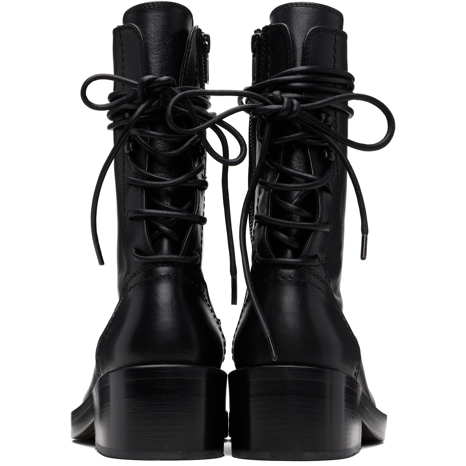  Ann Demeulemeester Black Henrica Boots 