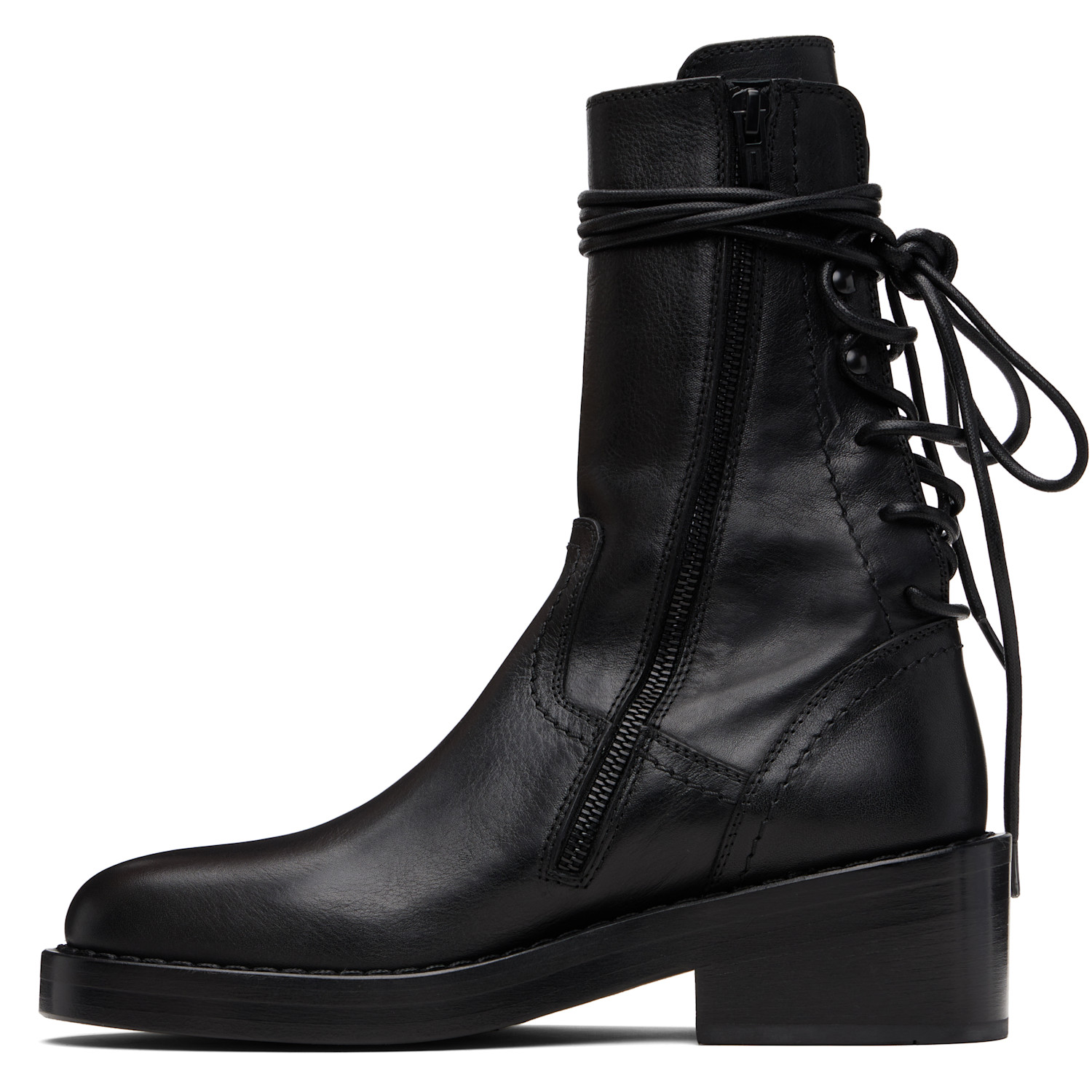  Ann Demeulemeester Black Henrica Boots 