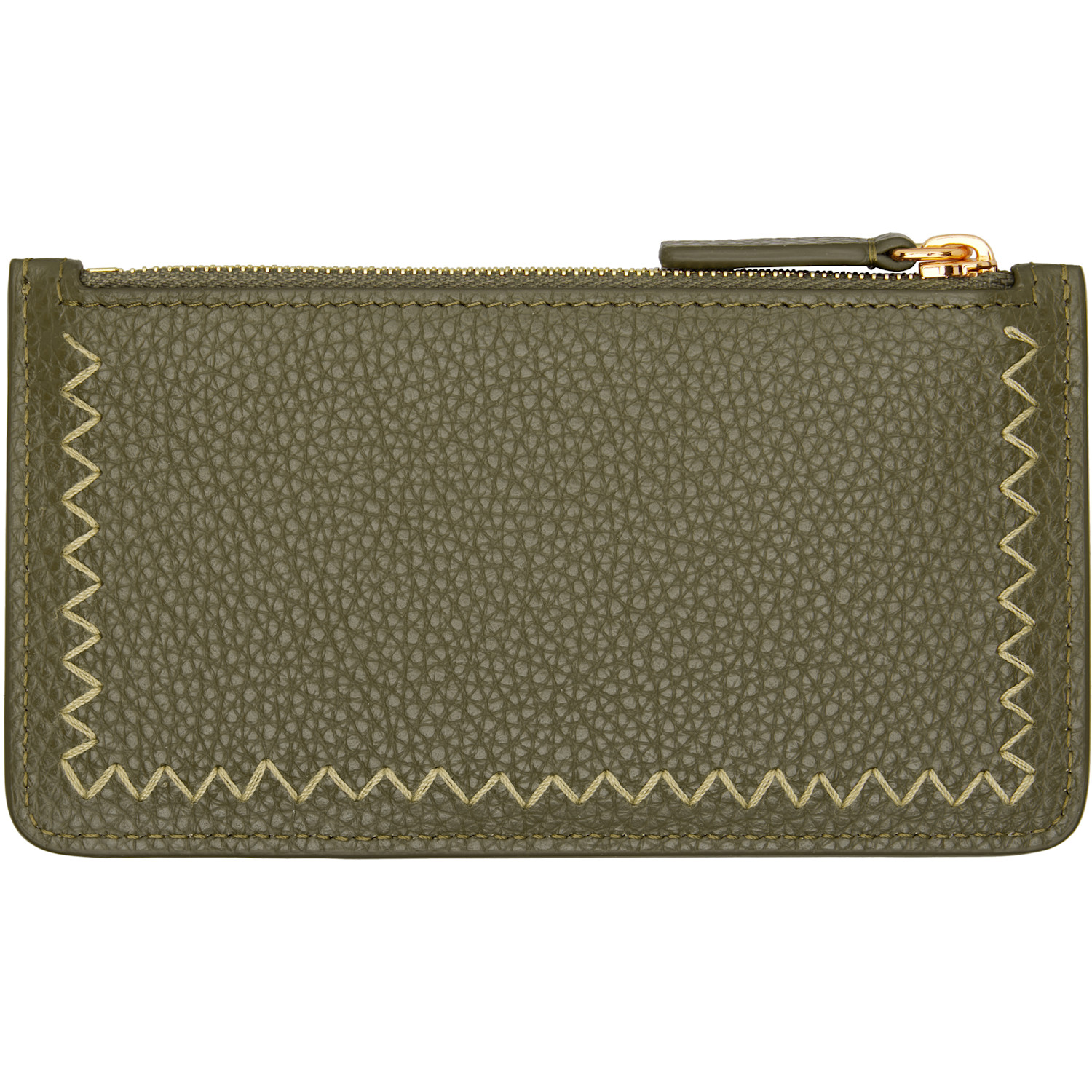  Marni Khaki Zipped Card Holder 