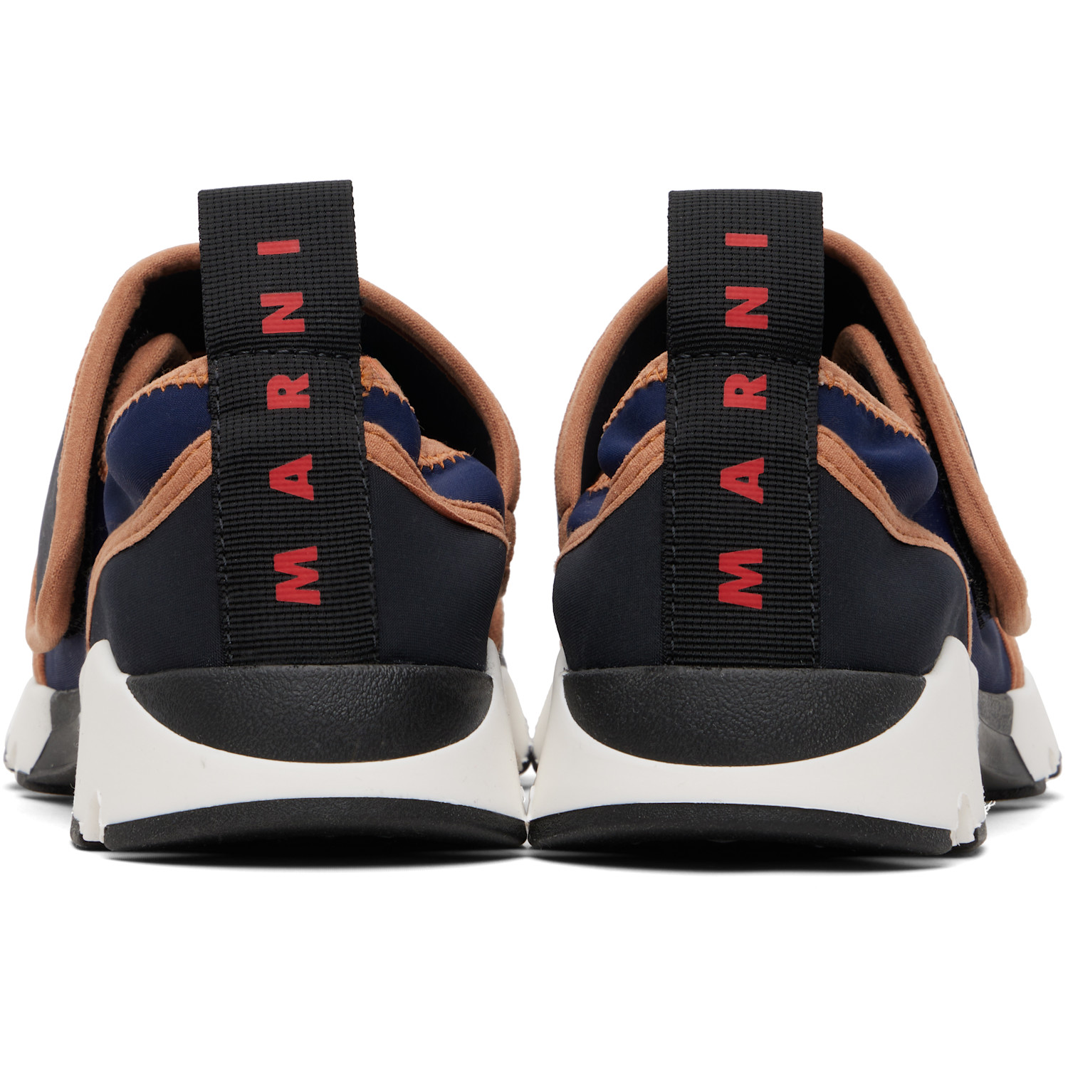  Marni Navy Velcro Sneakers 